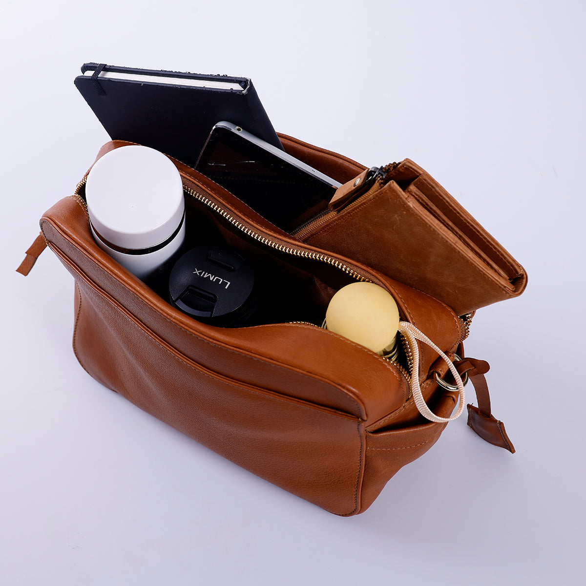 TIDY BOX 整理整頓革バッグ ショルダーバッグ Mollis