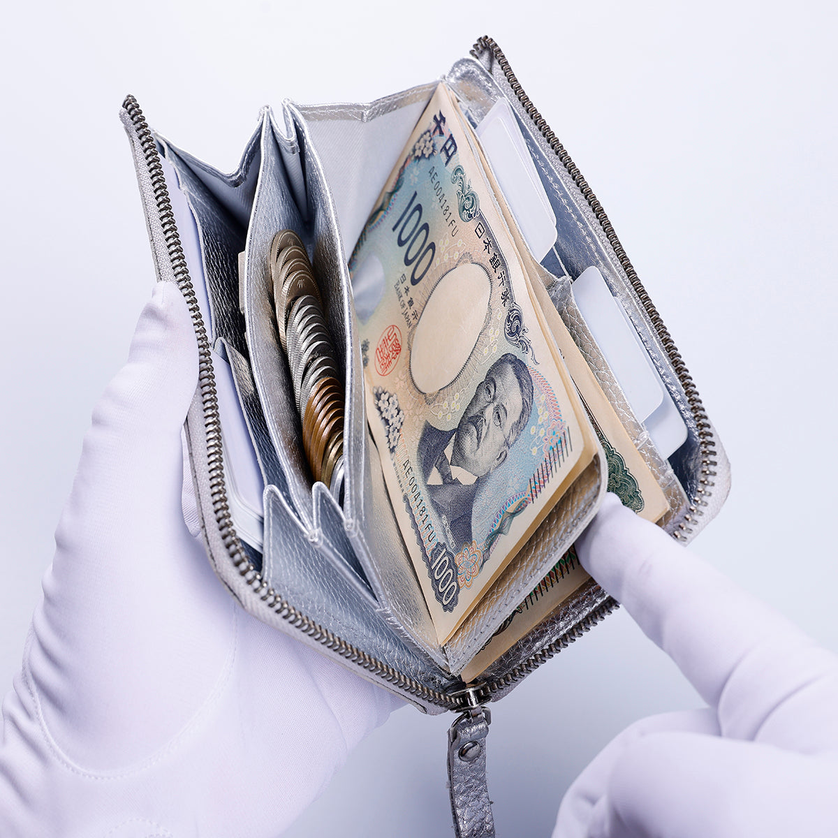 TIDY2.0 Lumina メタリックレザー 小さい 長財布 Hallelujah