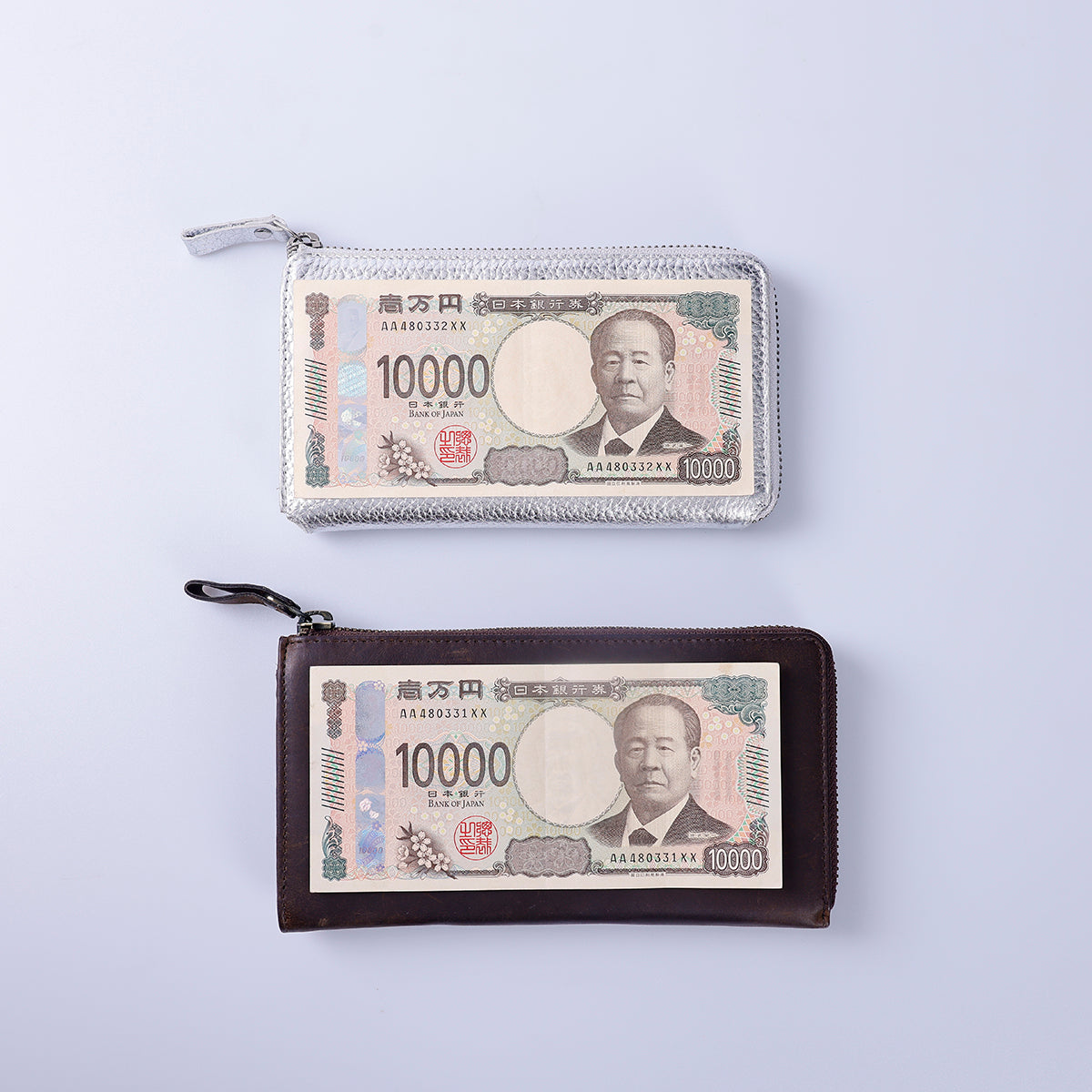 TIDY2.0 Lumina メタリックレザー 小さい 長財布 Hallelujah