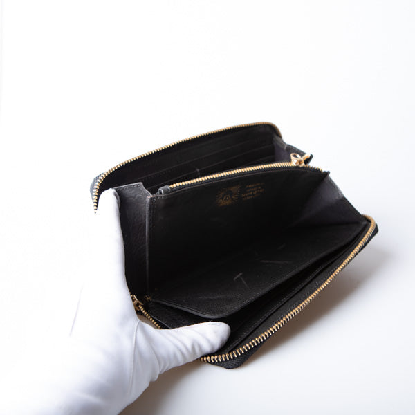 岡山デニム長財布の内装