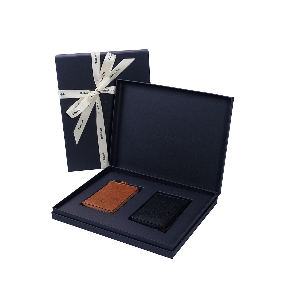 ギフトBOX入り 本革三つ折りミニ財布2個組 – Hallelujah