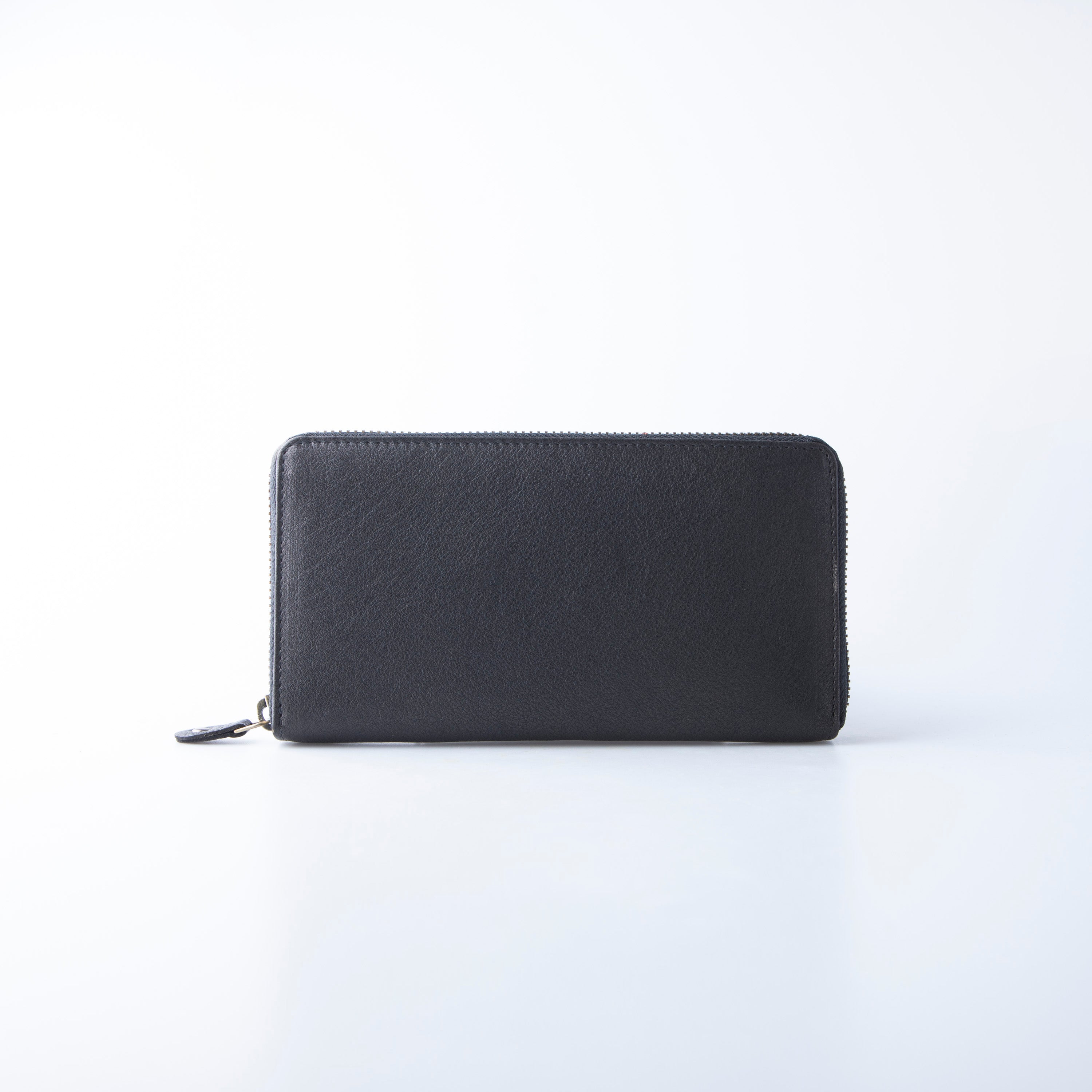 長財布 ラウンドファスナー 本革 Mollis