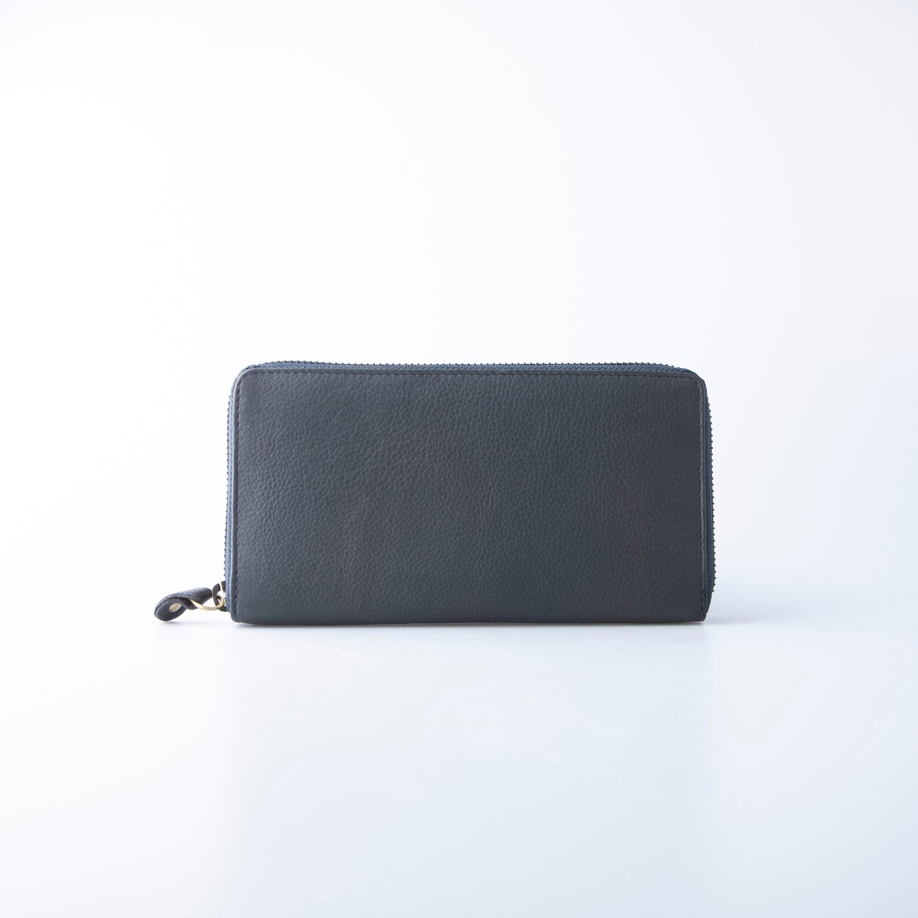 長財布 ラウンドファスナー 本革 Mollis