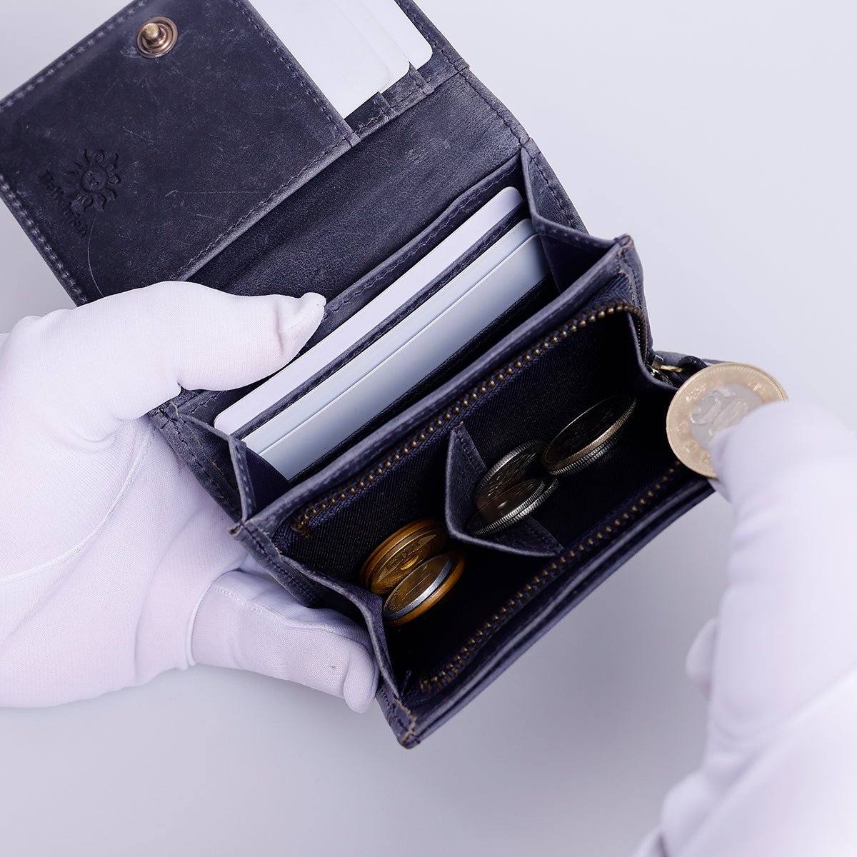 二つ折り財布 FOLIO2.0 財布 コンパクト Hallelujah