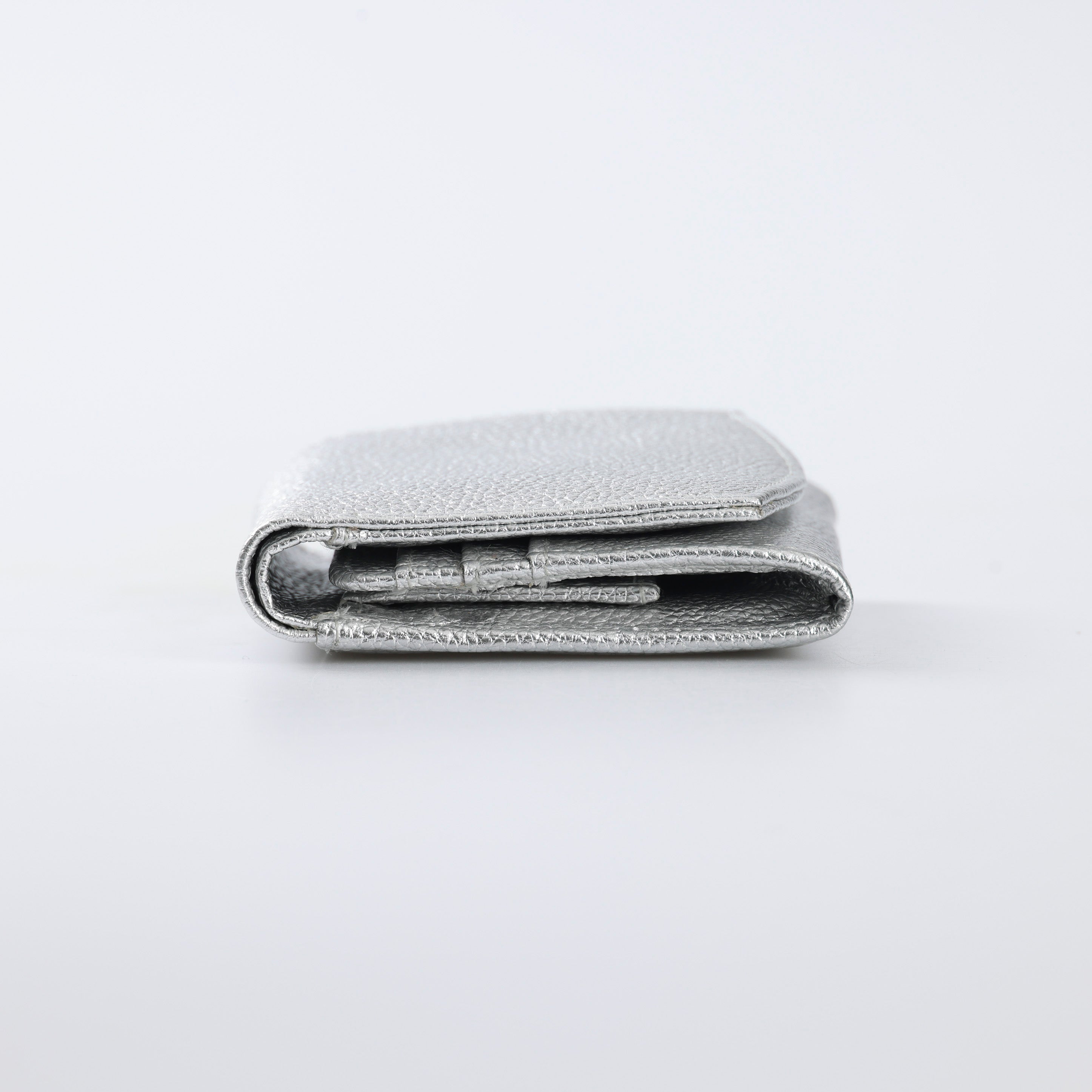 二つ折り財布 FOLIO Lumina メタリック 財布 コンパクト Hallelujah