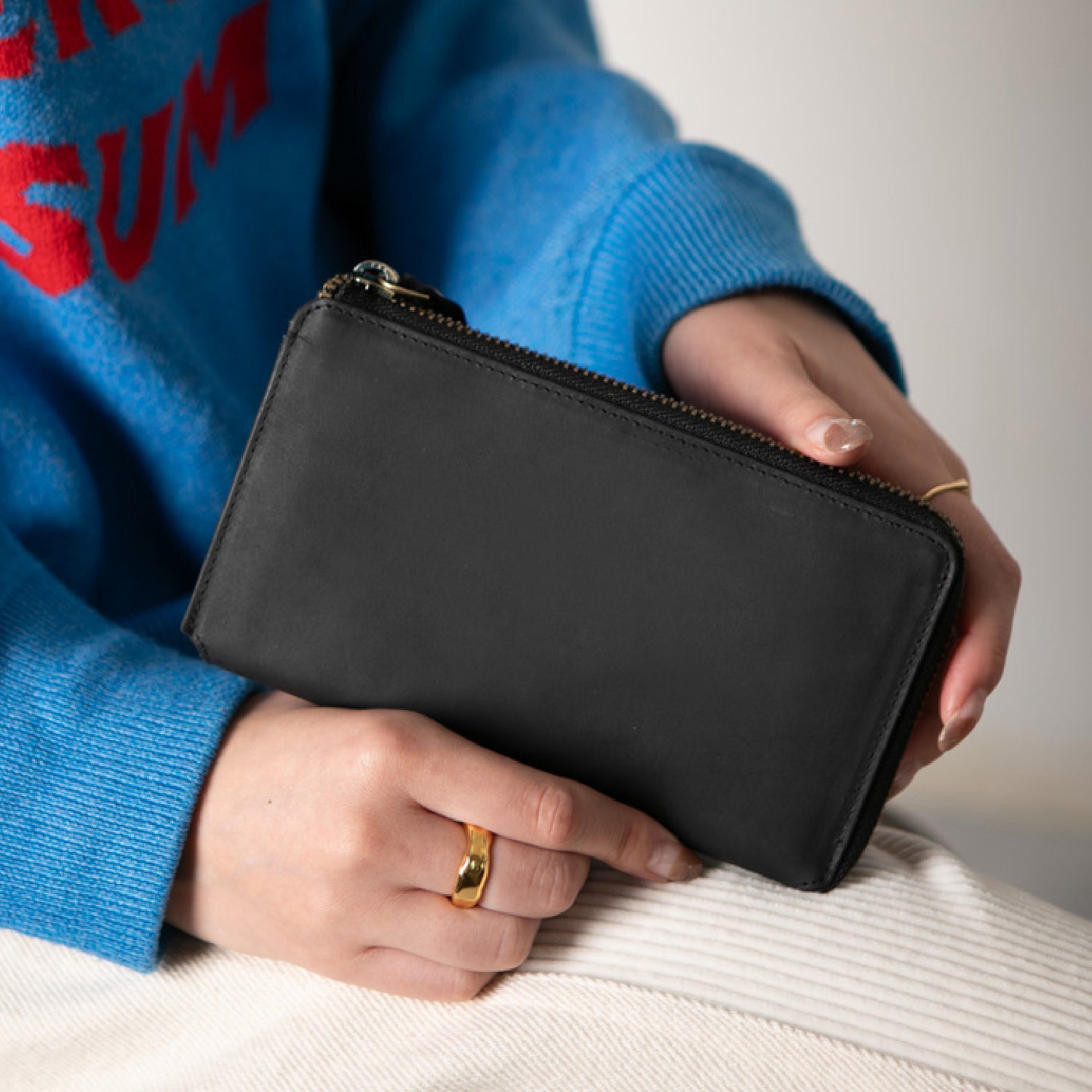 小さい長財布「TIDY2.0」L字ファスナー 長財布 Hallelujah