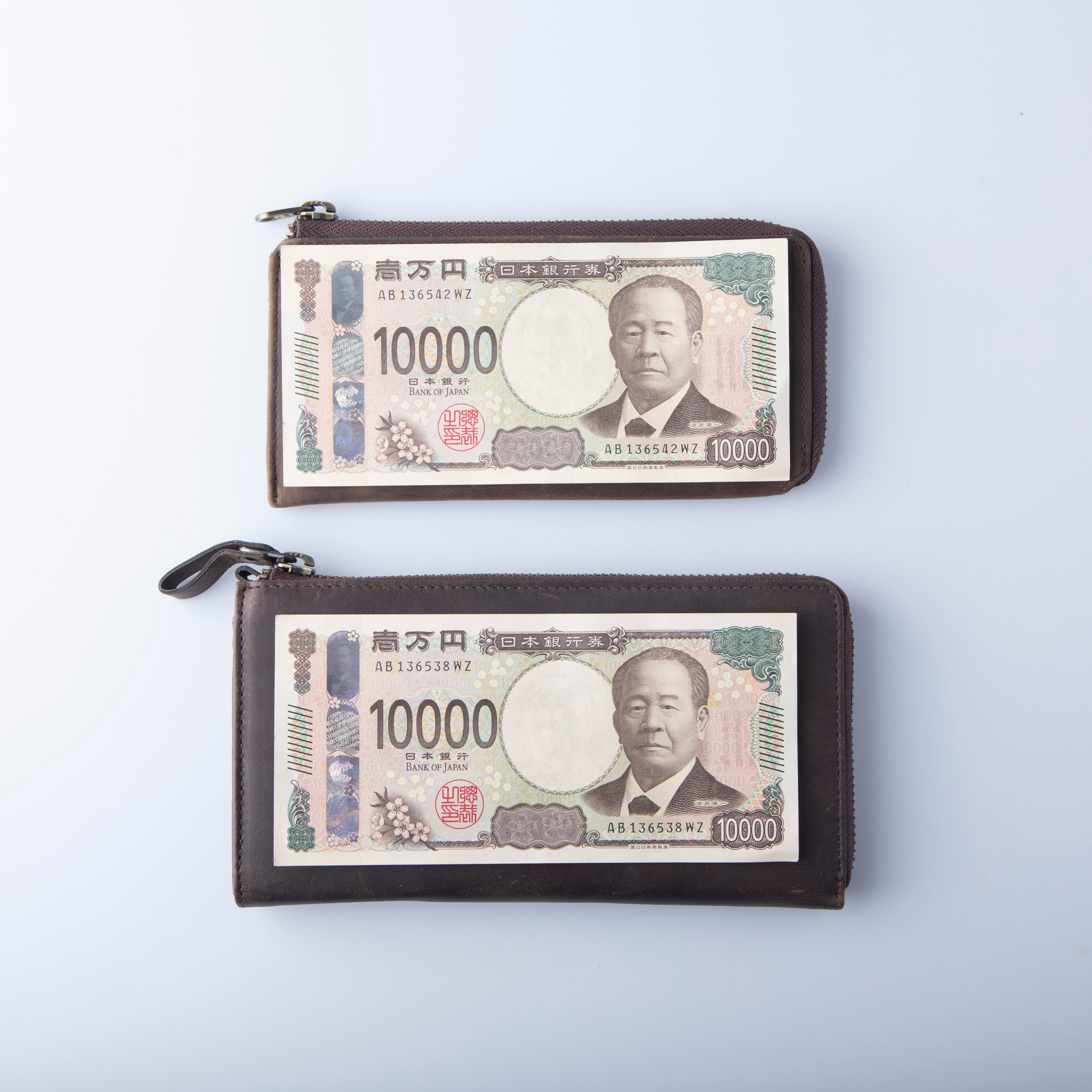 もっと小さい長財布「TIDY SLIM」L字ファスナー 長財布 Hallelujah