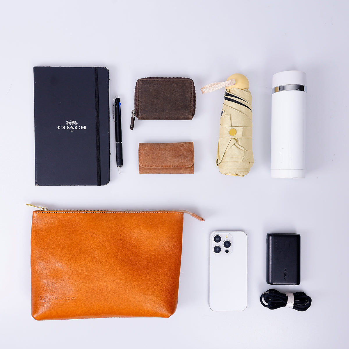 Partet サコッシュ 栃木レザー バッグ MANO