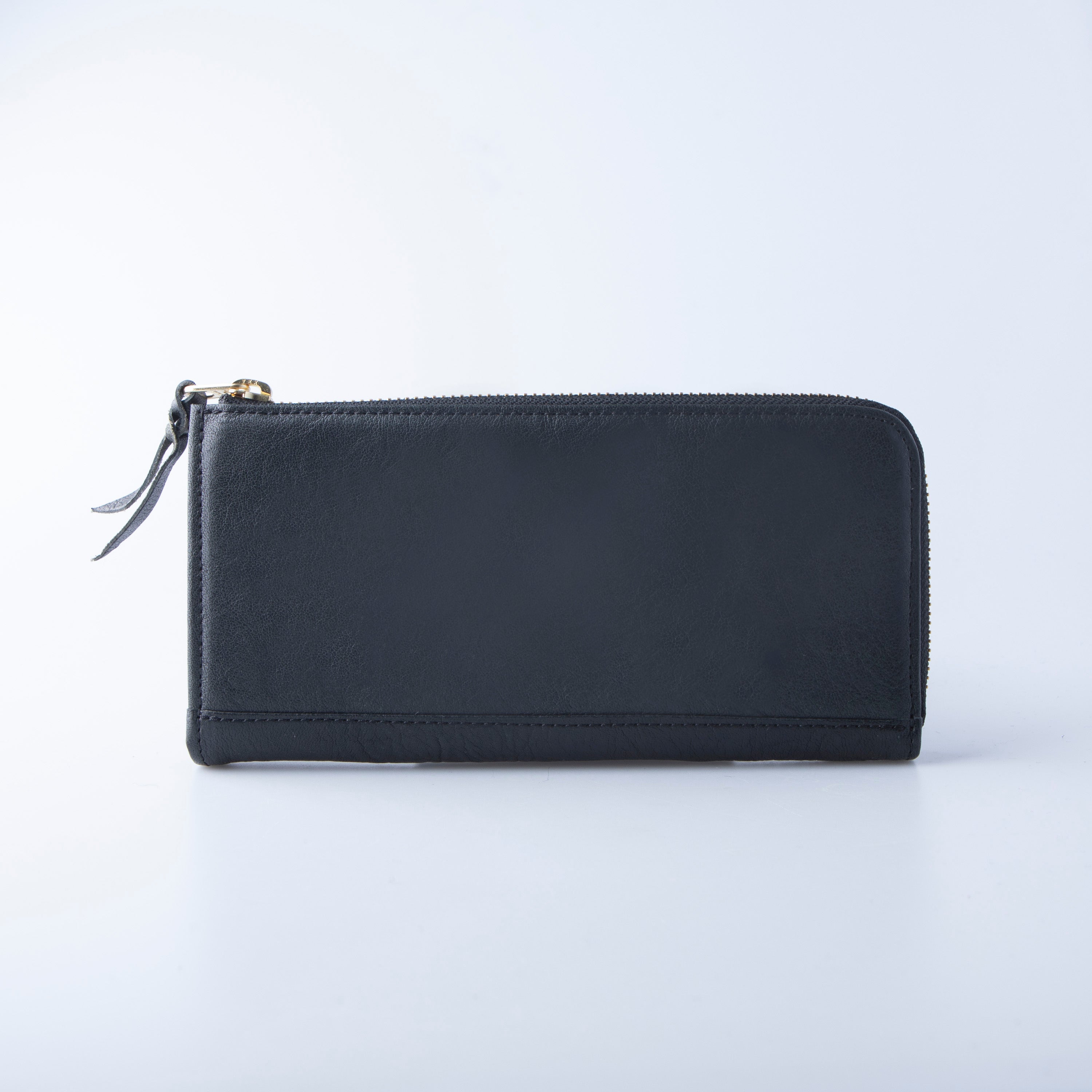 長財布 栃木レザー オール L字ファスナー MANO