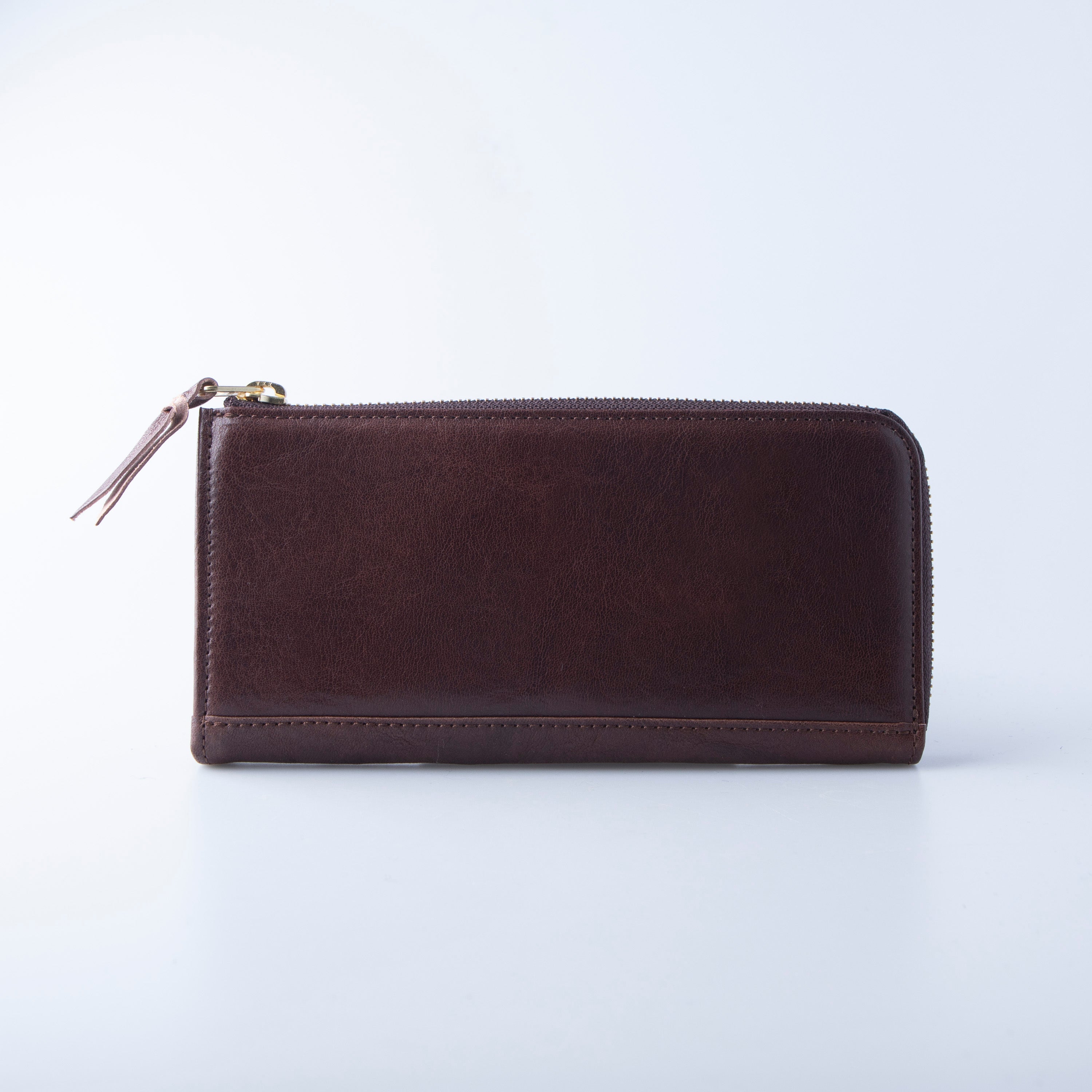 長財布 栃木レザー オール L字ファスナー MANO