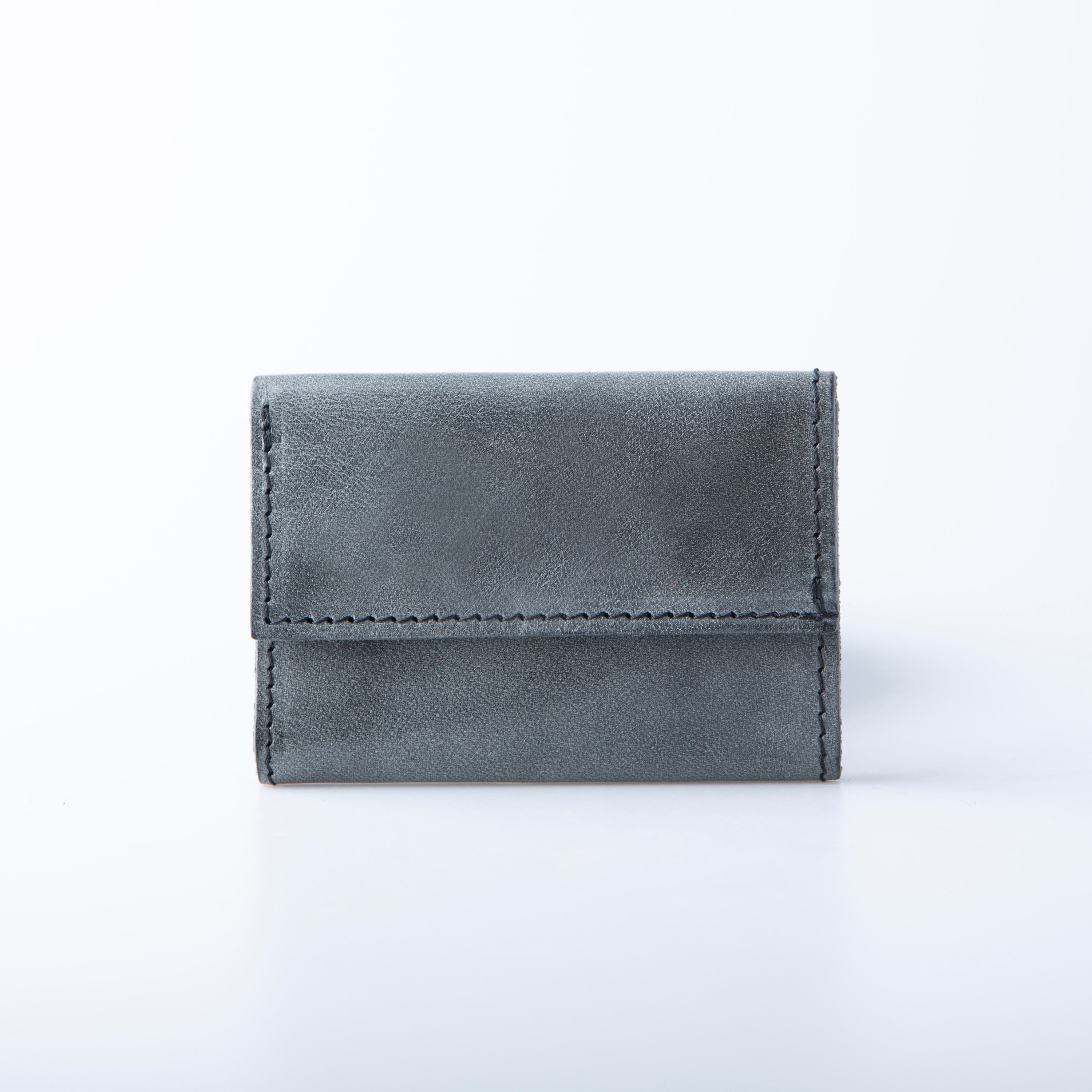 Porte ホワイトワックス 三つ折り財布 栃木レザー MANO