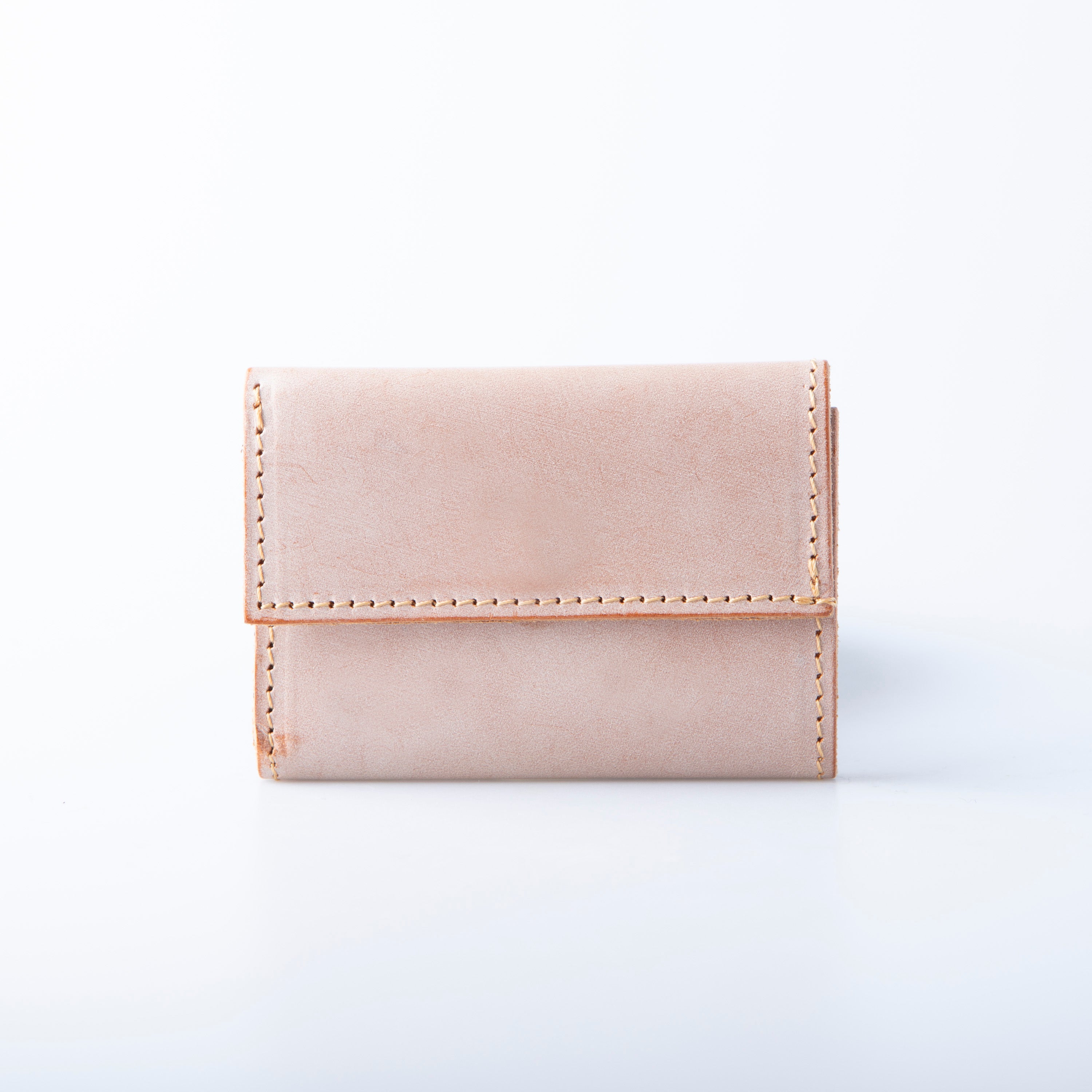 Porte ホワイトワックス 三つ折り財布 栃木レザー MANO