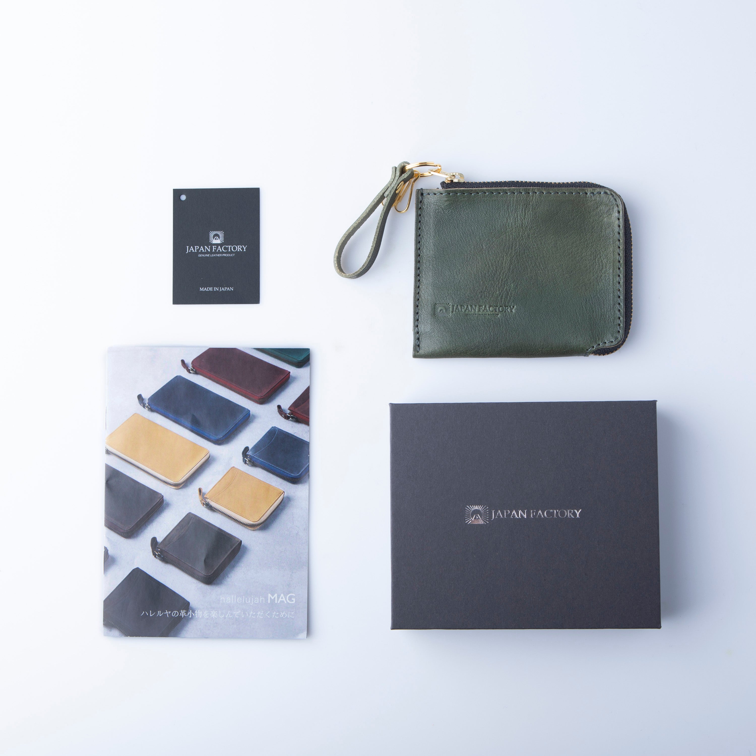 TABET ミニ財布 L字ファスナー 栃木レザー MANO