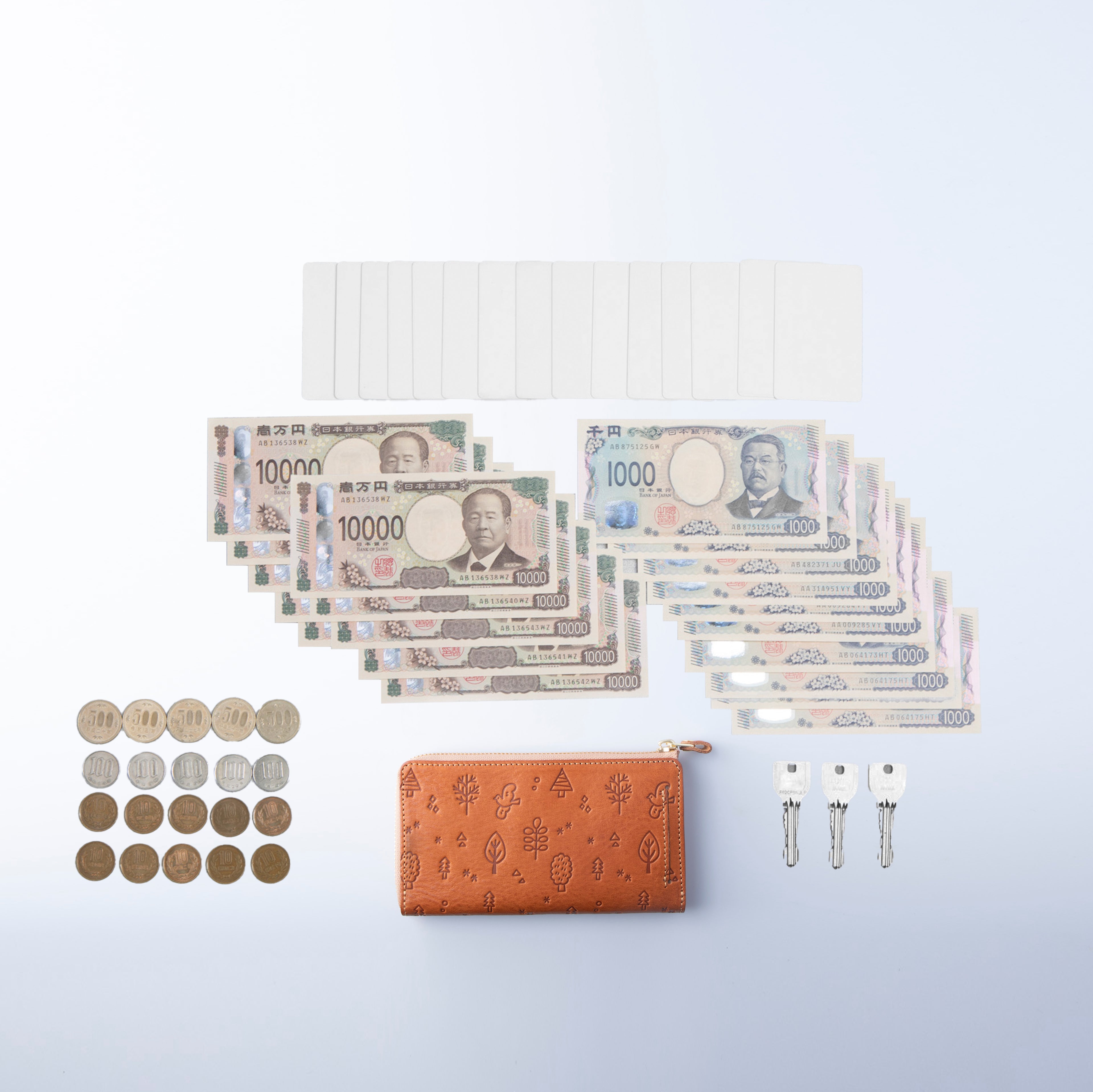 花鳥風月 小さい長財布 TIDY2.0 L字ファスナー MANO