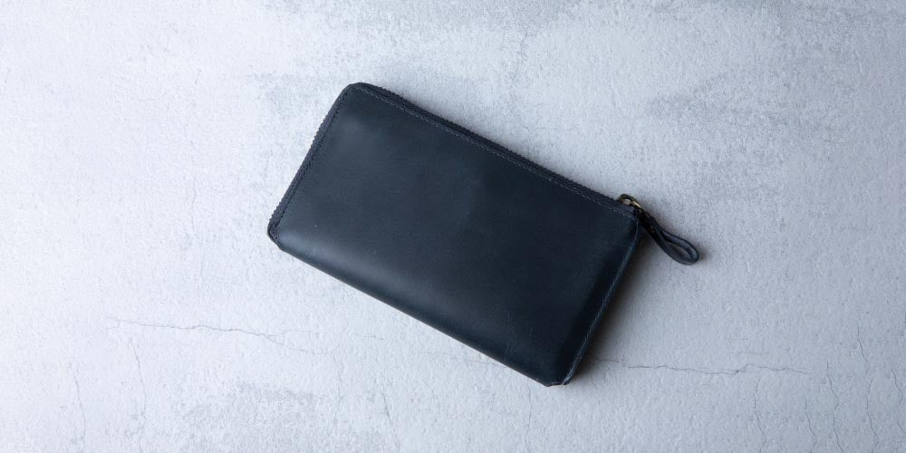 長財布の置き写真
