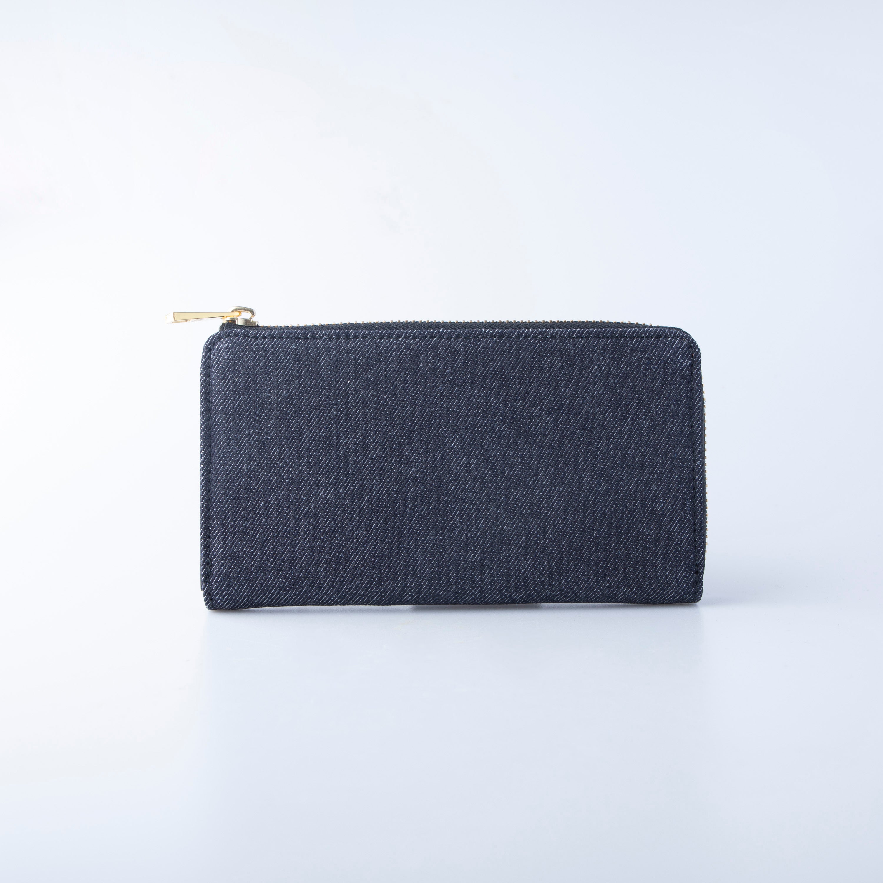 小さい長財布 TIDY2.0 岡山デニム l字ファスナー REAR