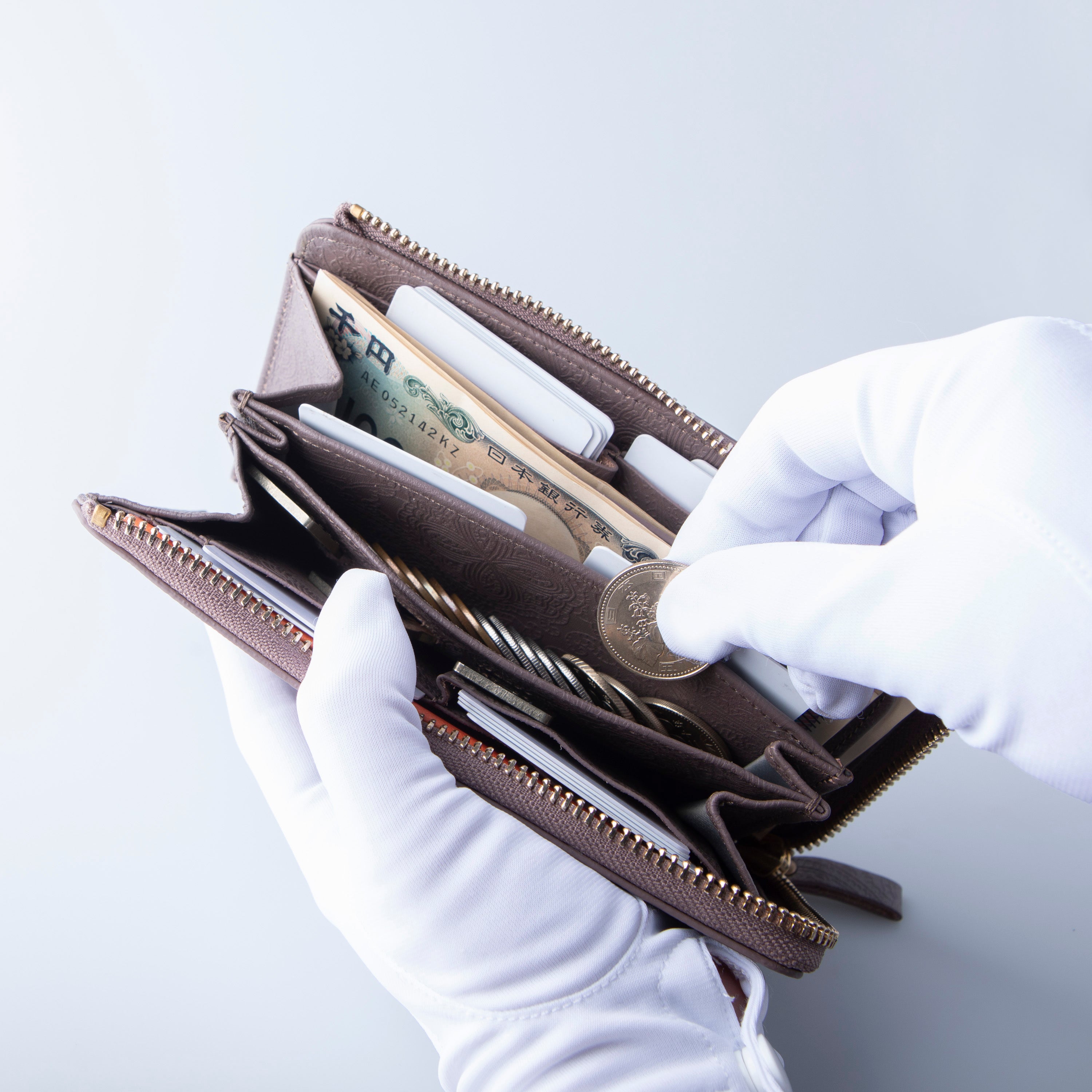 TIDY2.0 Botia 小さい長財布 ボタニカル柄 MARLE