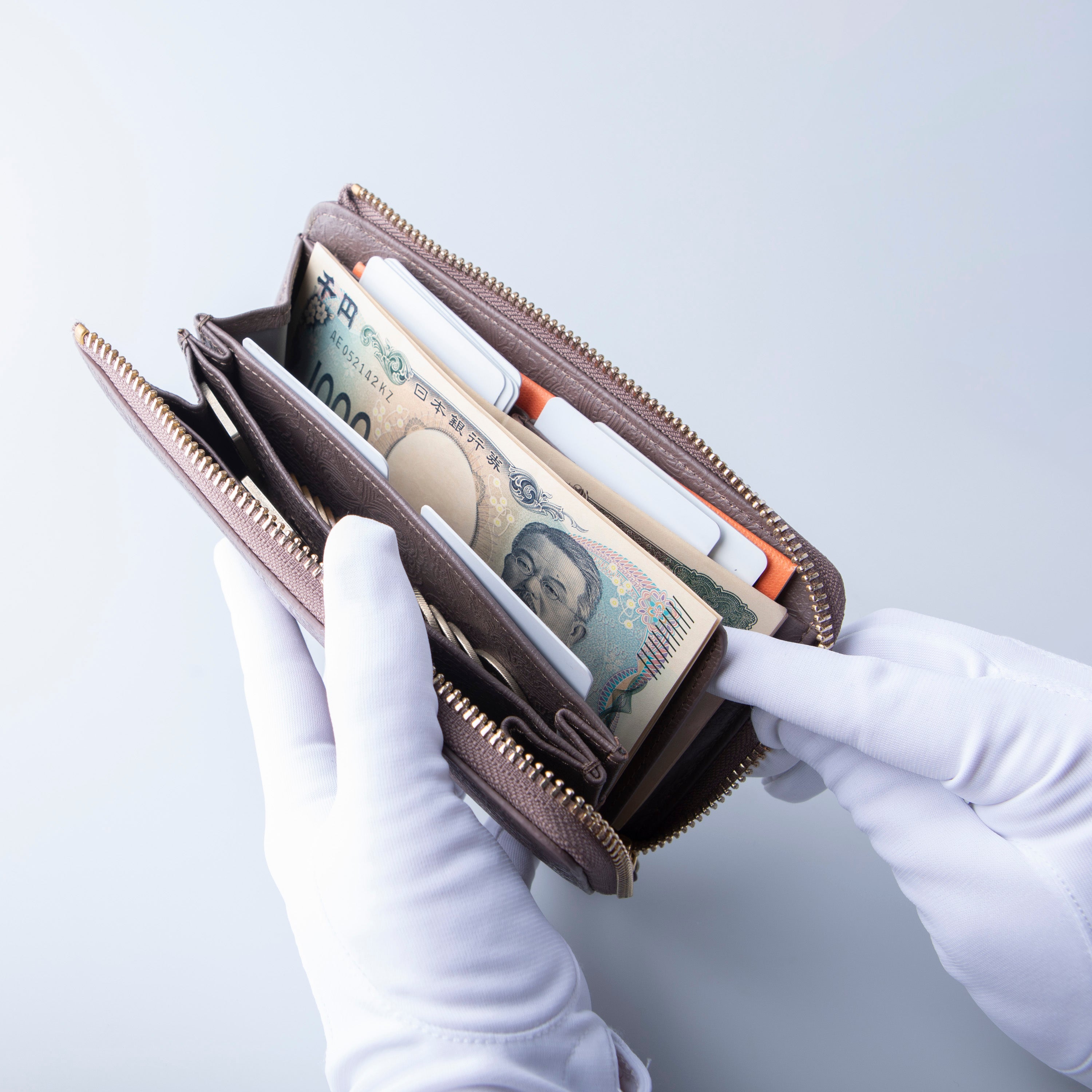 TIDY2.0 Botia 小さい長財布 ボタニカル柄 MARLE