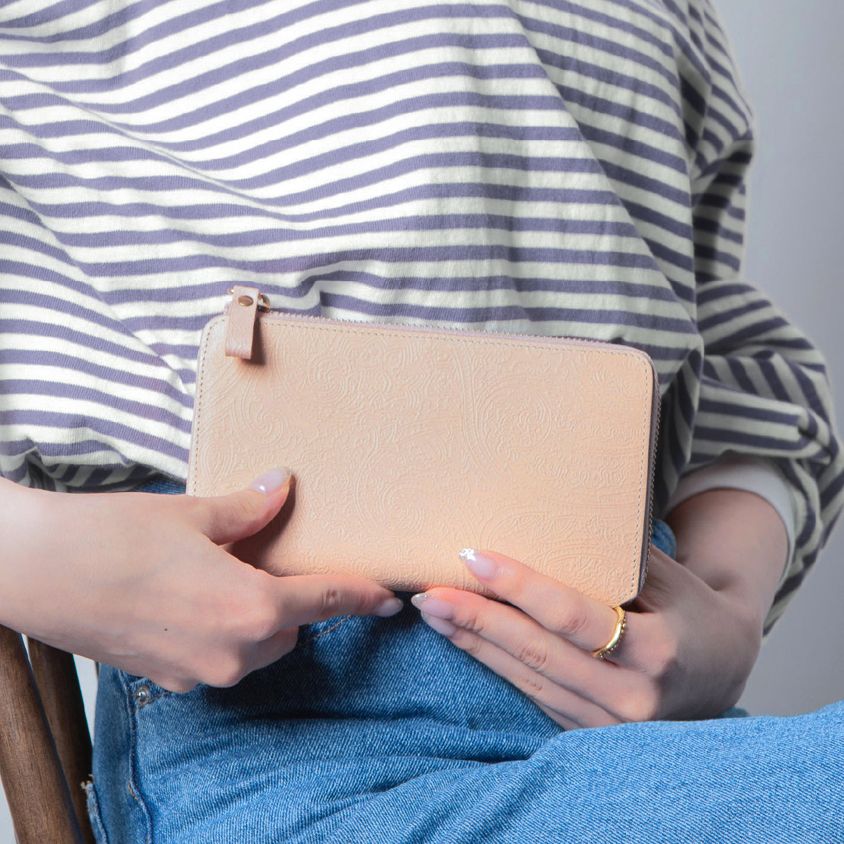 TIDY2.0 Botia 小さい長財布 ボタニカル柄 MARLE