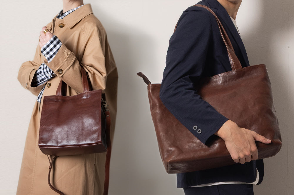 通勤バッグを更新するなら｜整理整頓×本革の一軍バッグ特集【Hallelujah】