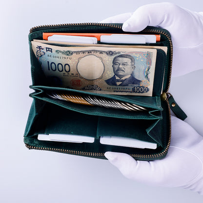 小さい長財布「TIDY2.0」L字ファスナー 長財布 Hallelujah