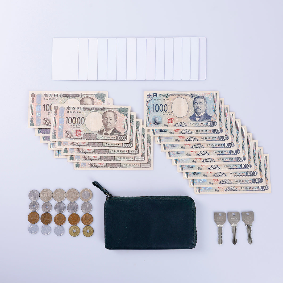 小さい長財布「TIDY2.0」L字ファスナー 長財布 Hallelujah