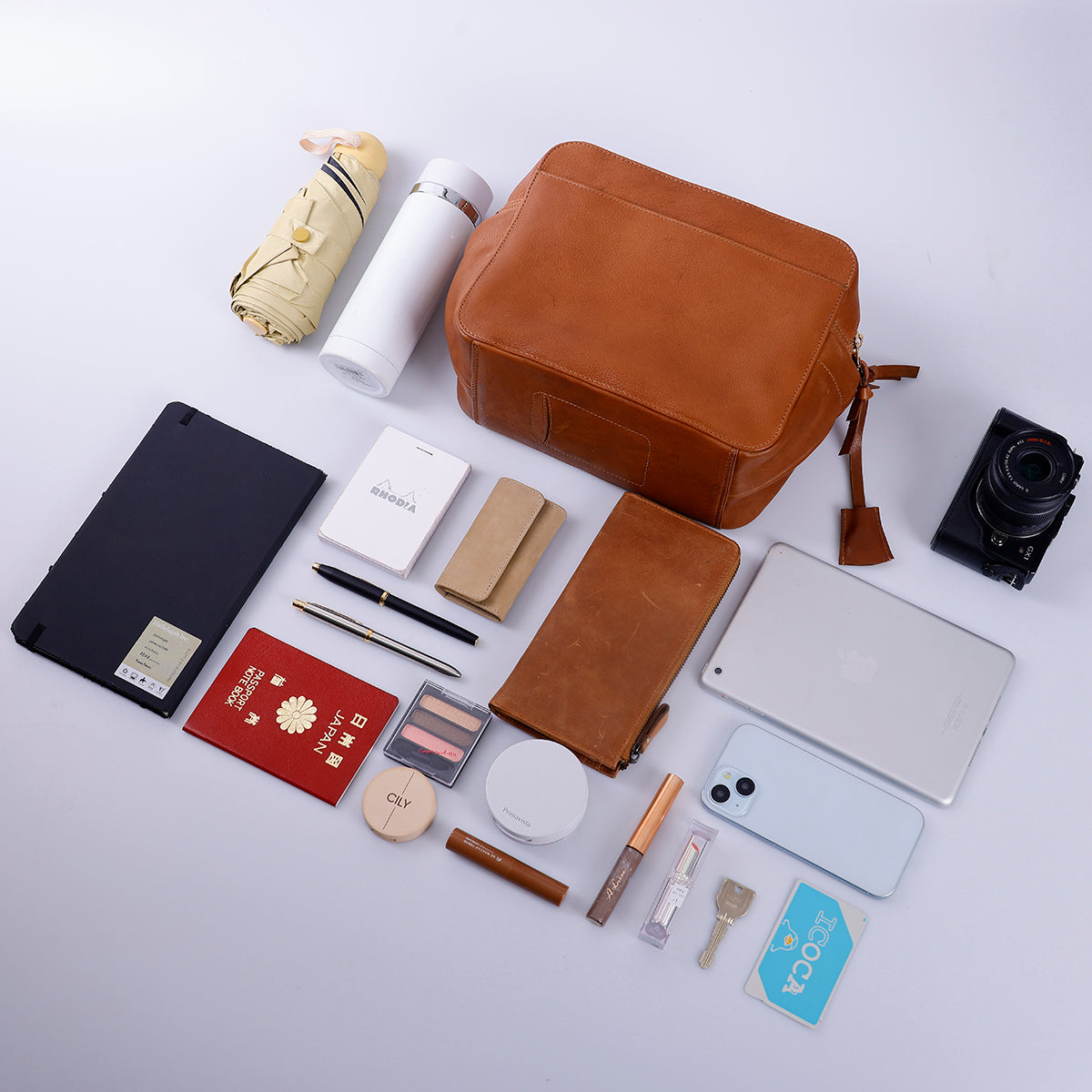 TIDY BOX 整理整頓革バッグ ショルダーバッグ Mollis