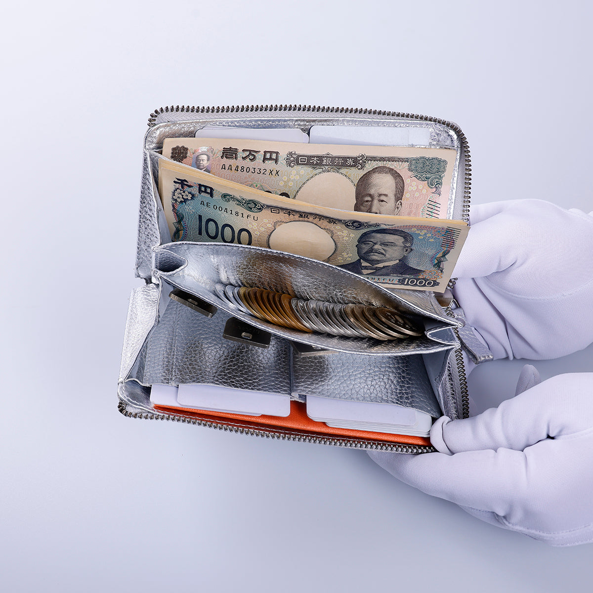 TIDY2.0 Lumina メタリックレザー 小さい 長財布 Hallelujah