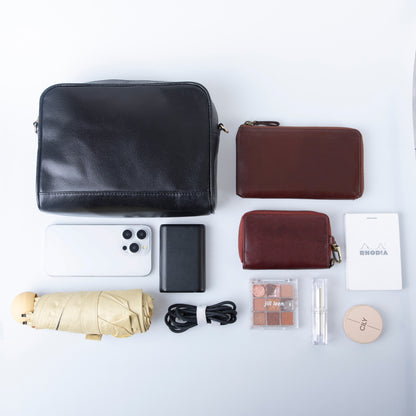 Minore ショルダーバッグ 本革 Noble
