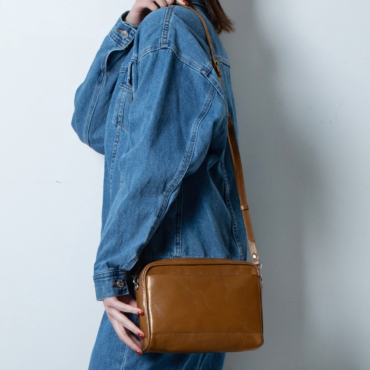 Minore ショルダーバッグ 本革 Noble