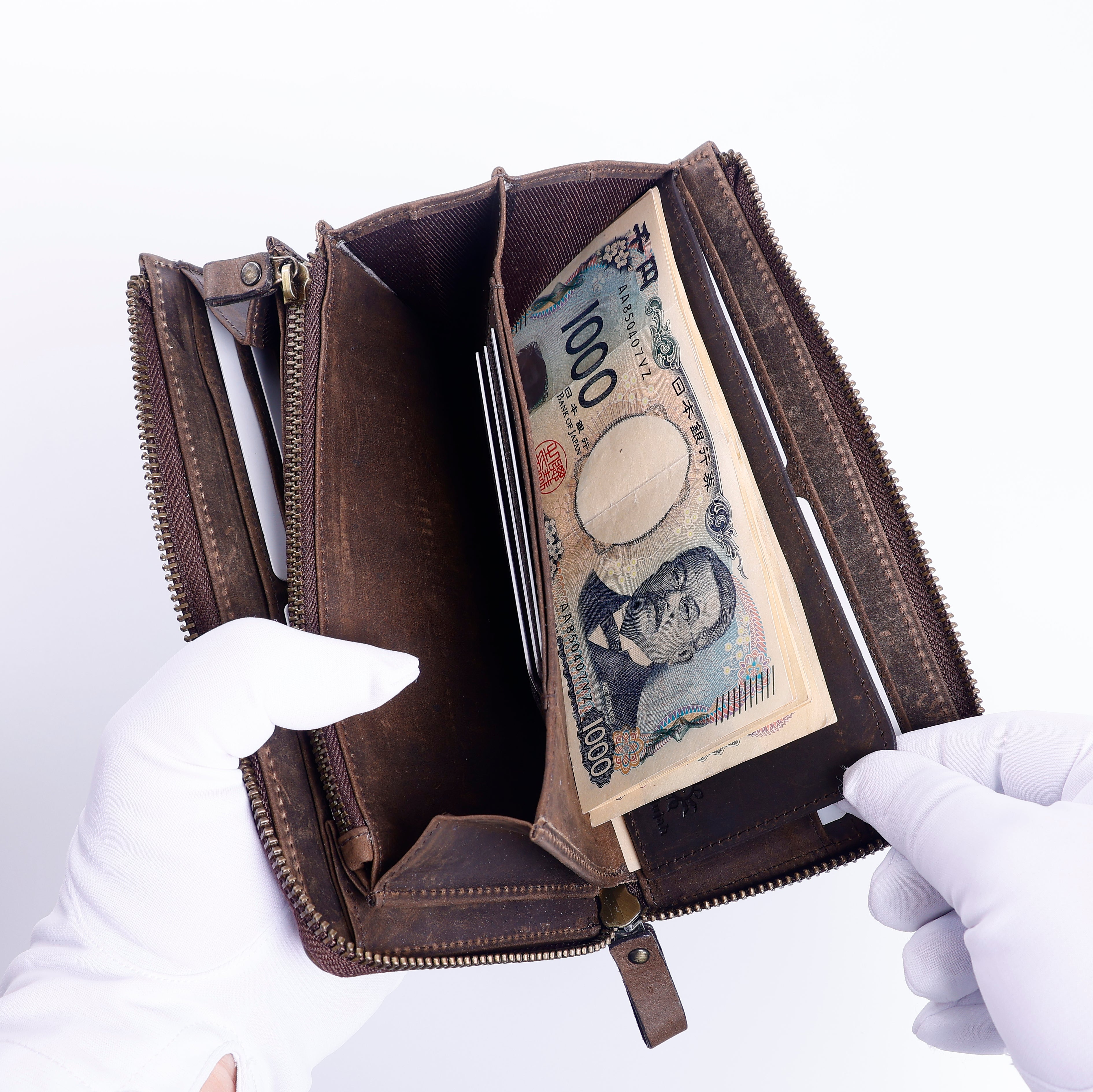 TIDY タイディ 長財布 L字ファスナー Hallelujah