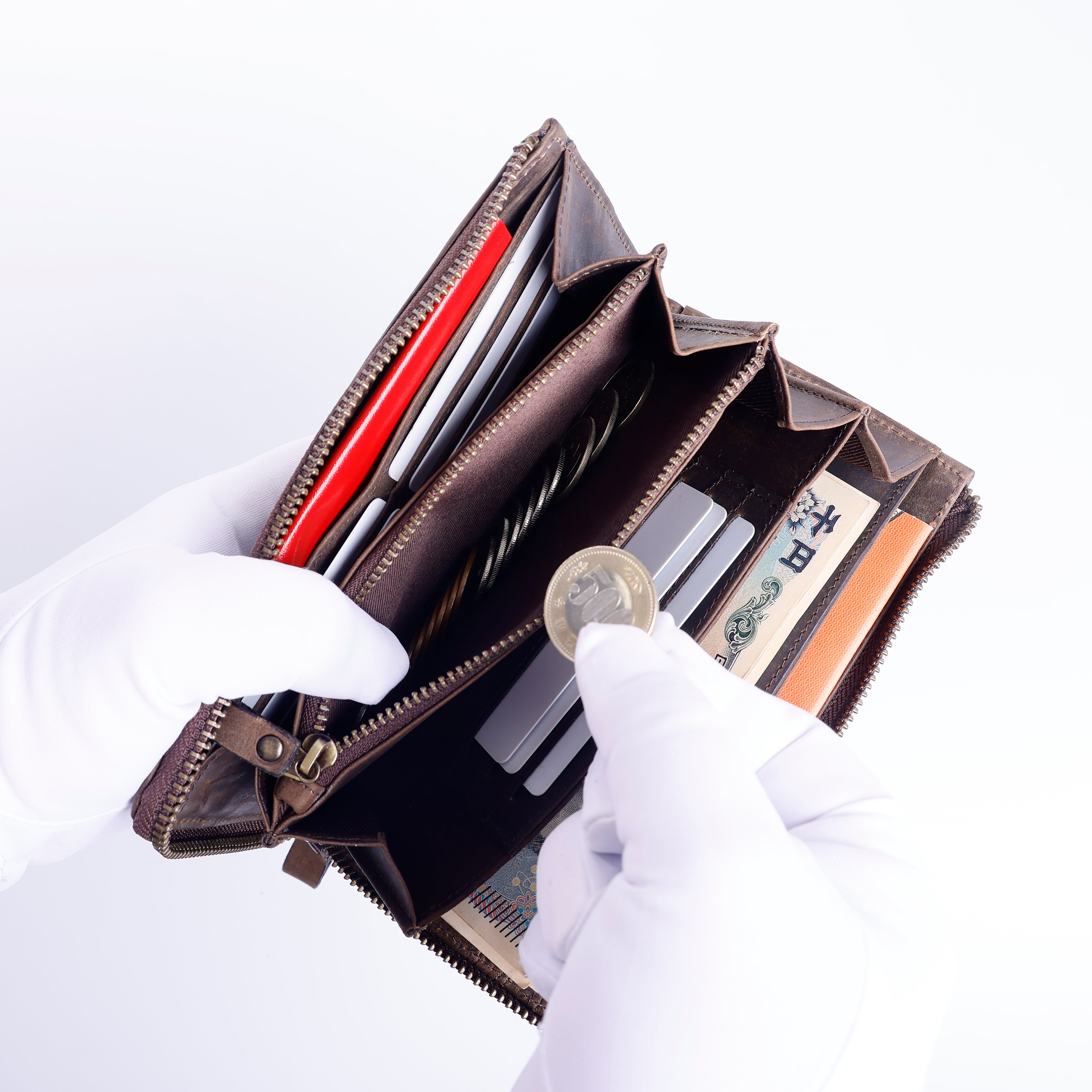 TIDY タイディ 長財布 L字ファスナー Hallelujah