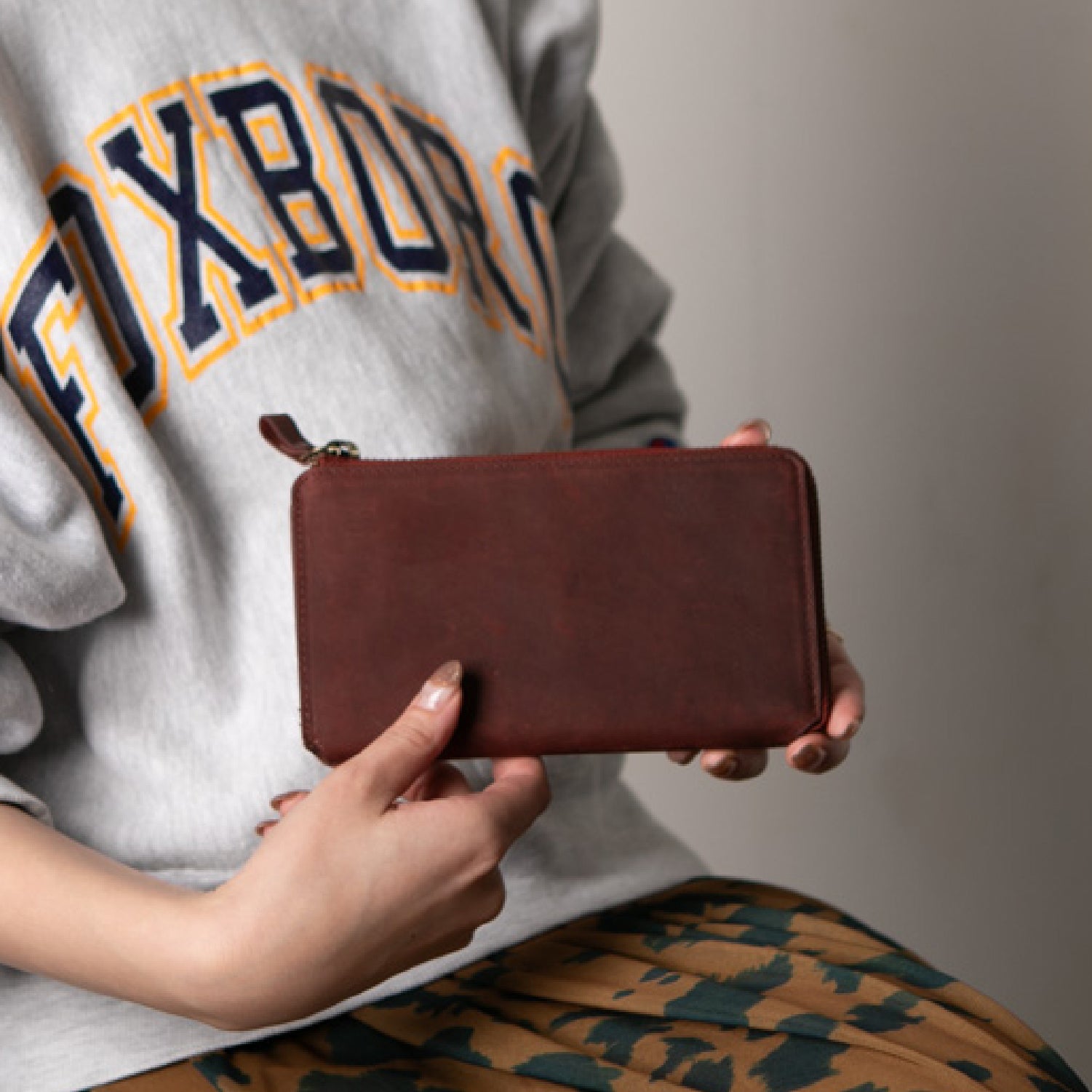 小さい長財布「TIDY2.0」L字ファスナー 長財布 Hallelujah