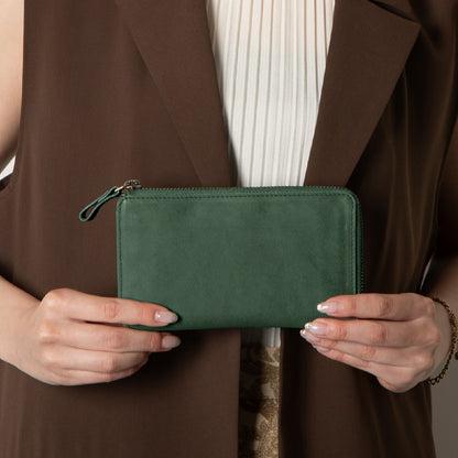 小さい長財布「TIDY2.0」L字ファスナー 長財布 Hallelujah