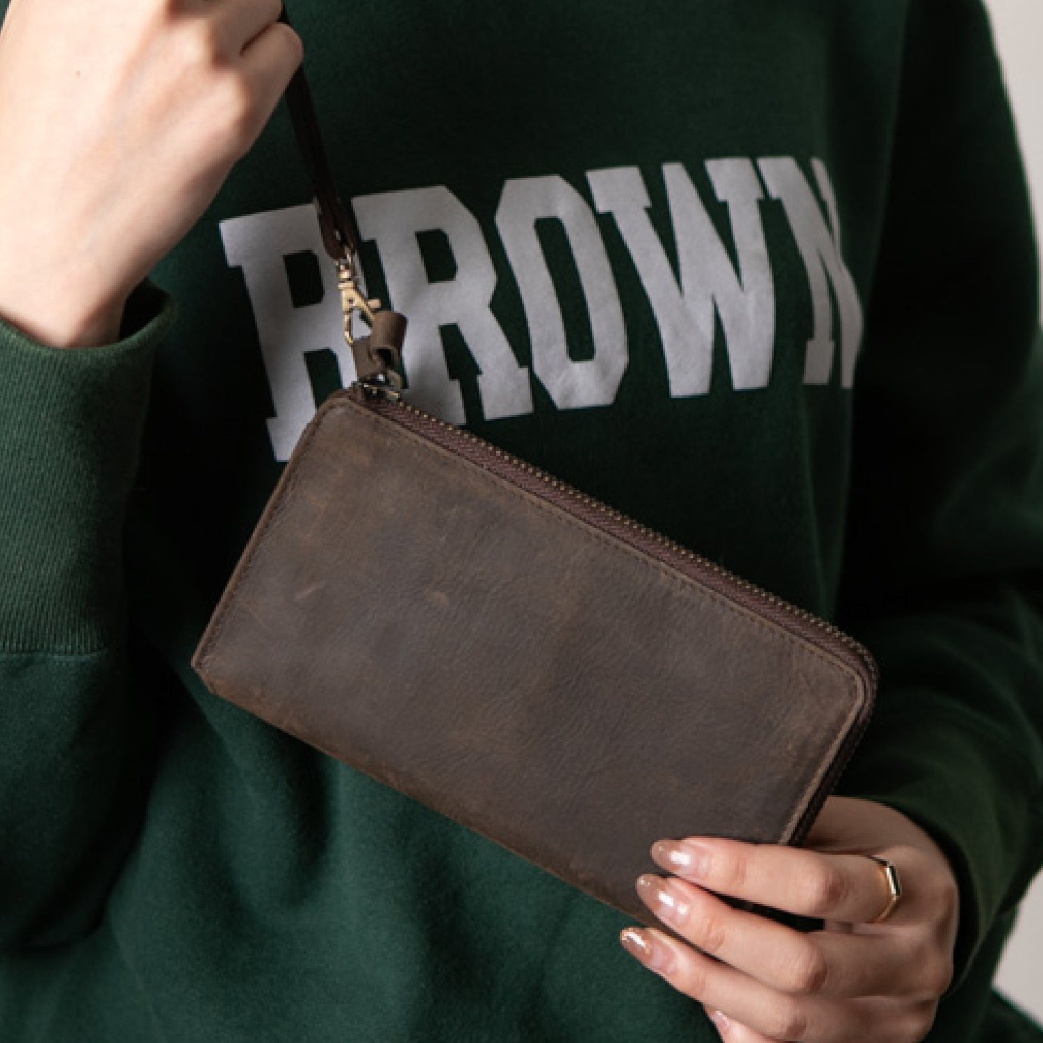 小さい長財布「TIDY2.0」L字ファスナー 長財布 Hallelujah