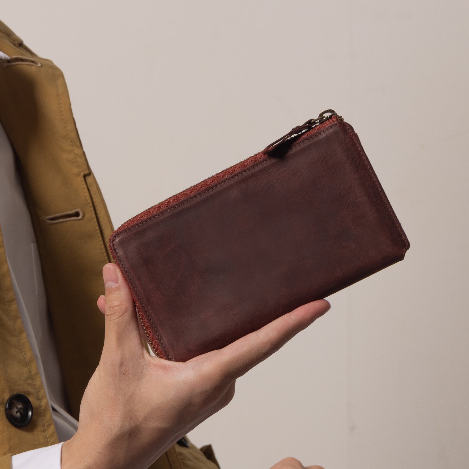 小さい長財布「TIDY2.0」L字ファスナー 長財布 Hallelujah