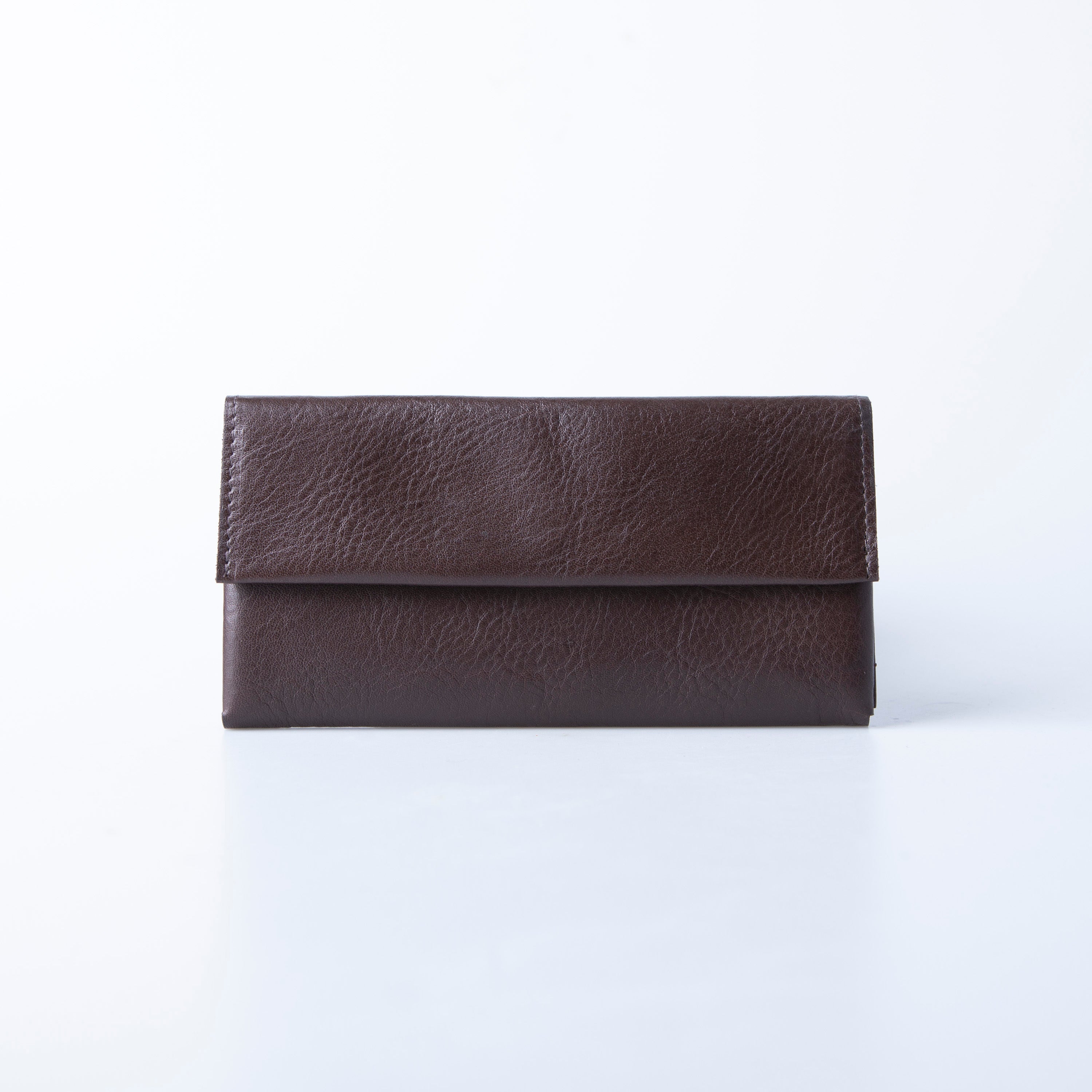 ハレルヤ　小さい長財布　ダークブラウン　チョコ TIDY pot 小さい 長財布 Hallelujah