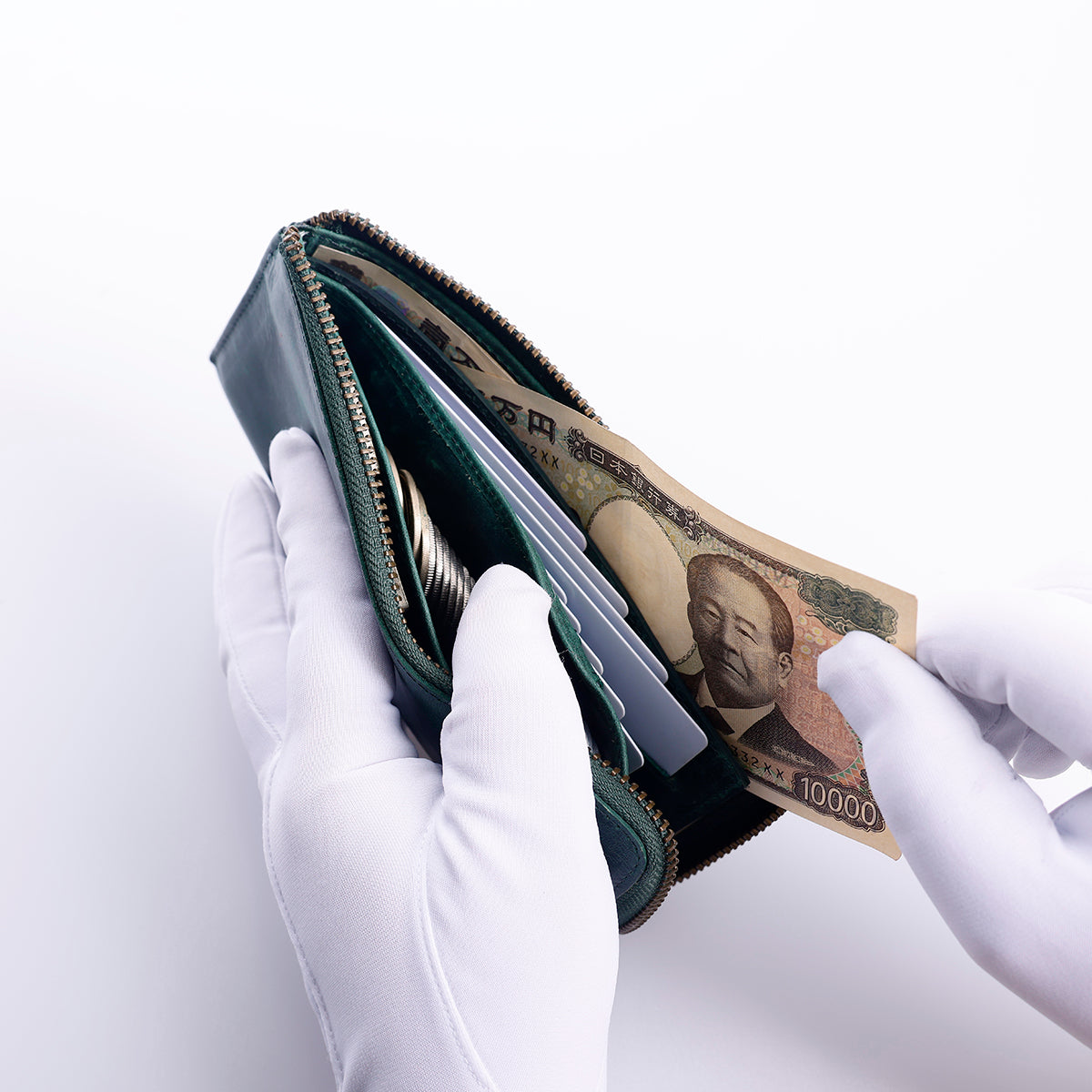 TIDY SLIM 薄い財布 レザー 長財布 Hallelujah