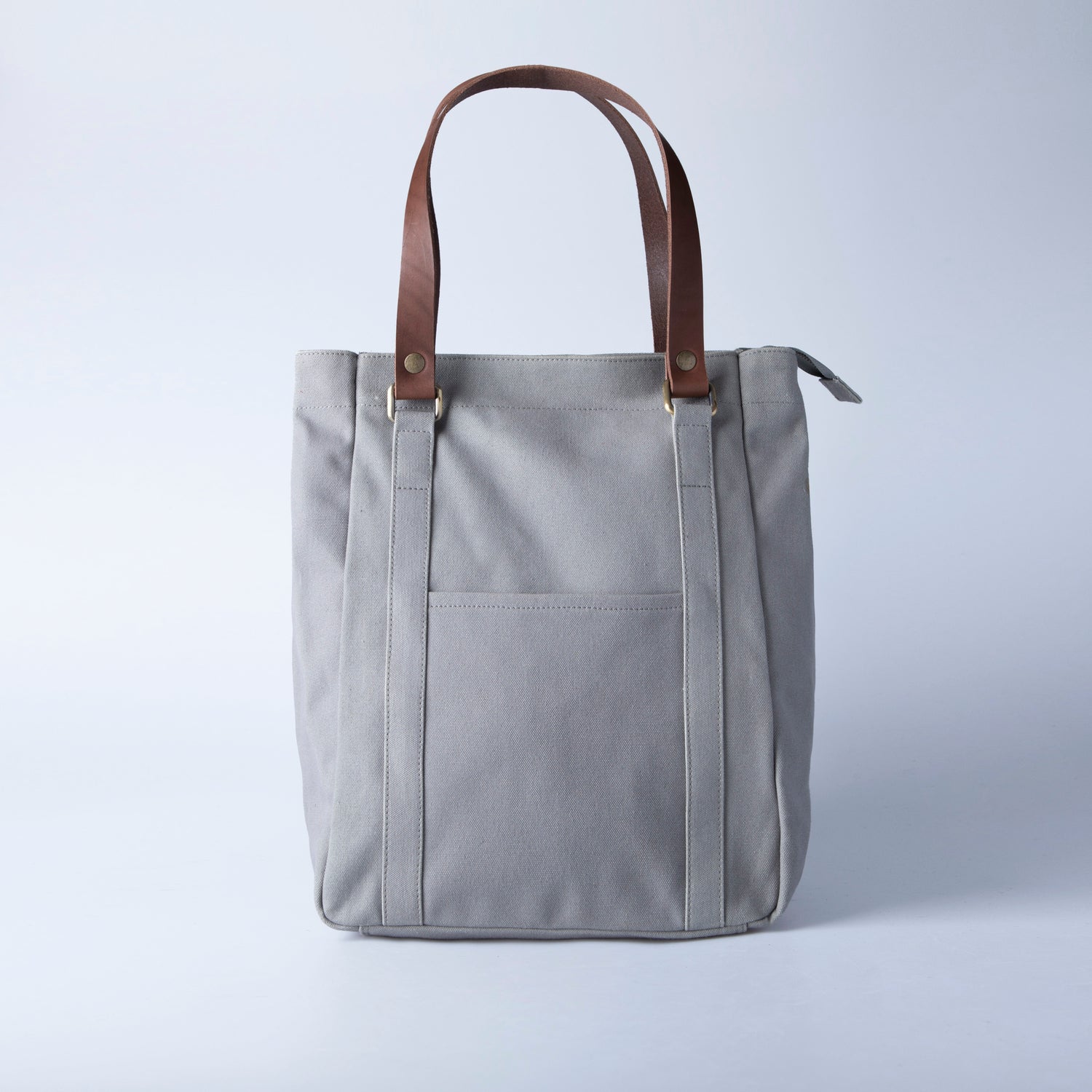 トートバッグ キャンバス 2Way 栃木レザー MANO