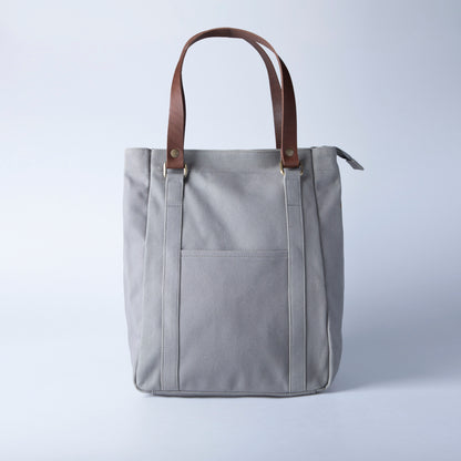 トートバッグ キャンバス 2Way 栃木レザー MANO