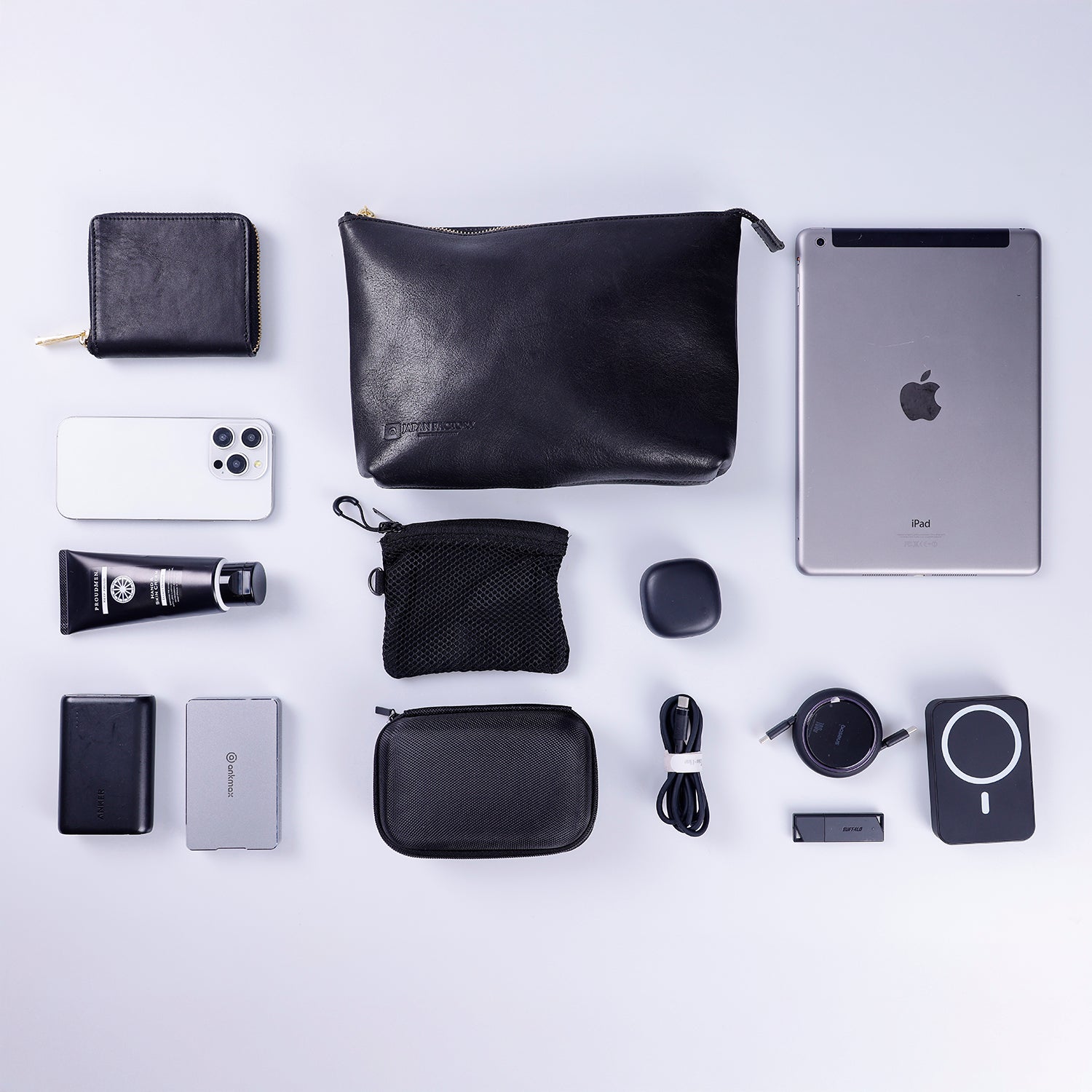 Partet サコッシュ 栃木レザー バッグ MANO