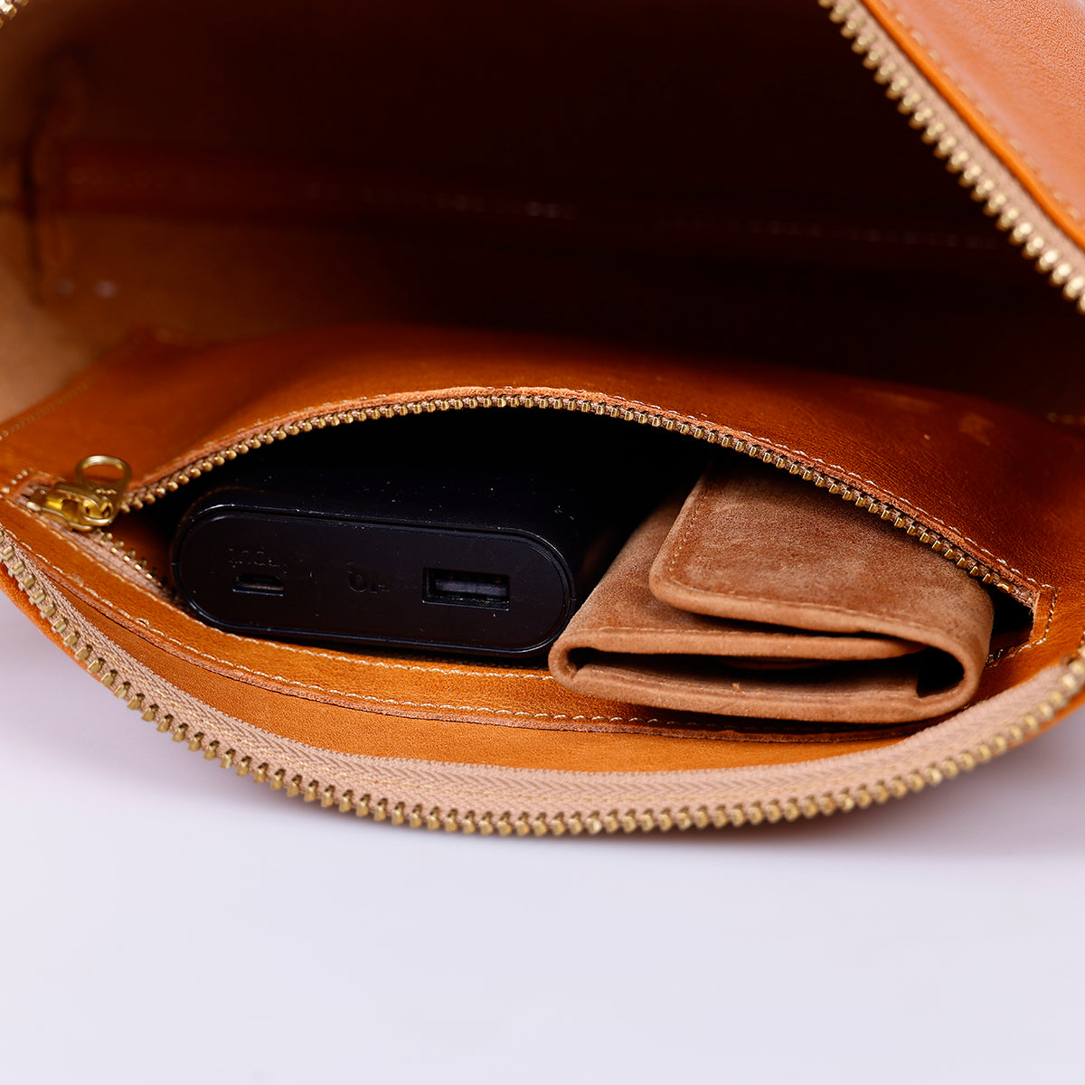 Partet サコッシュ 栃木レザー バッグ MANO