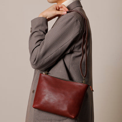 Partet サコッシュ 栃木レザー バッグ MANO