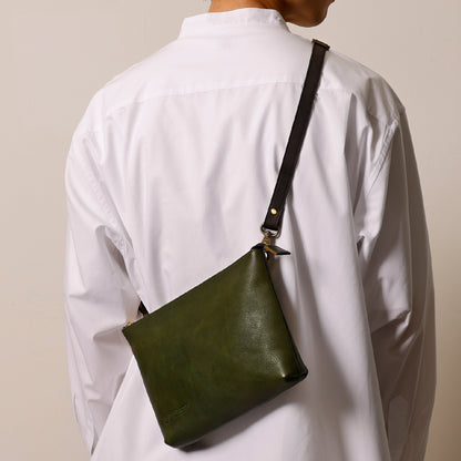 Partet サコッシュ 栃木レザー バッグ MANO