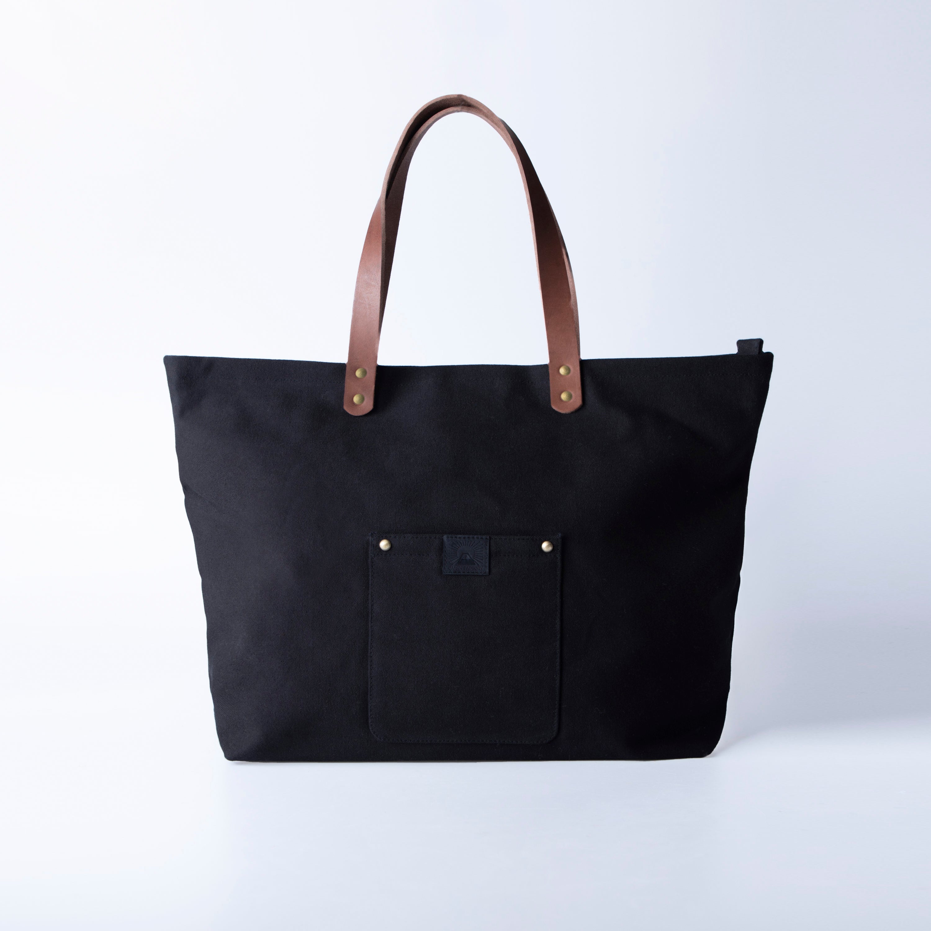 トートバッグ キャンバス 栃木レザー MANO