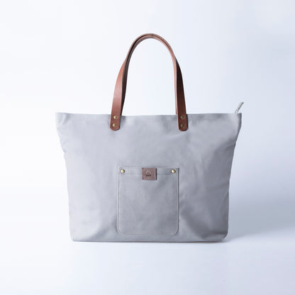 トートバッグ キャンバス 栃木レザー MANO