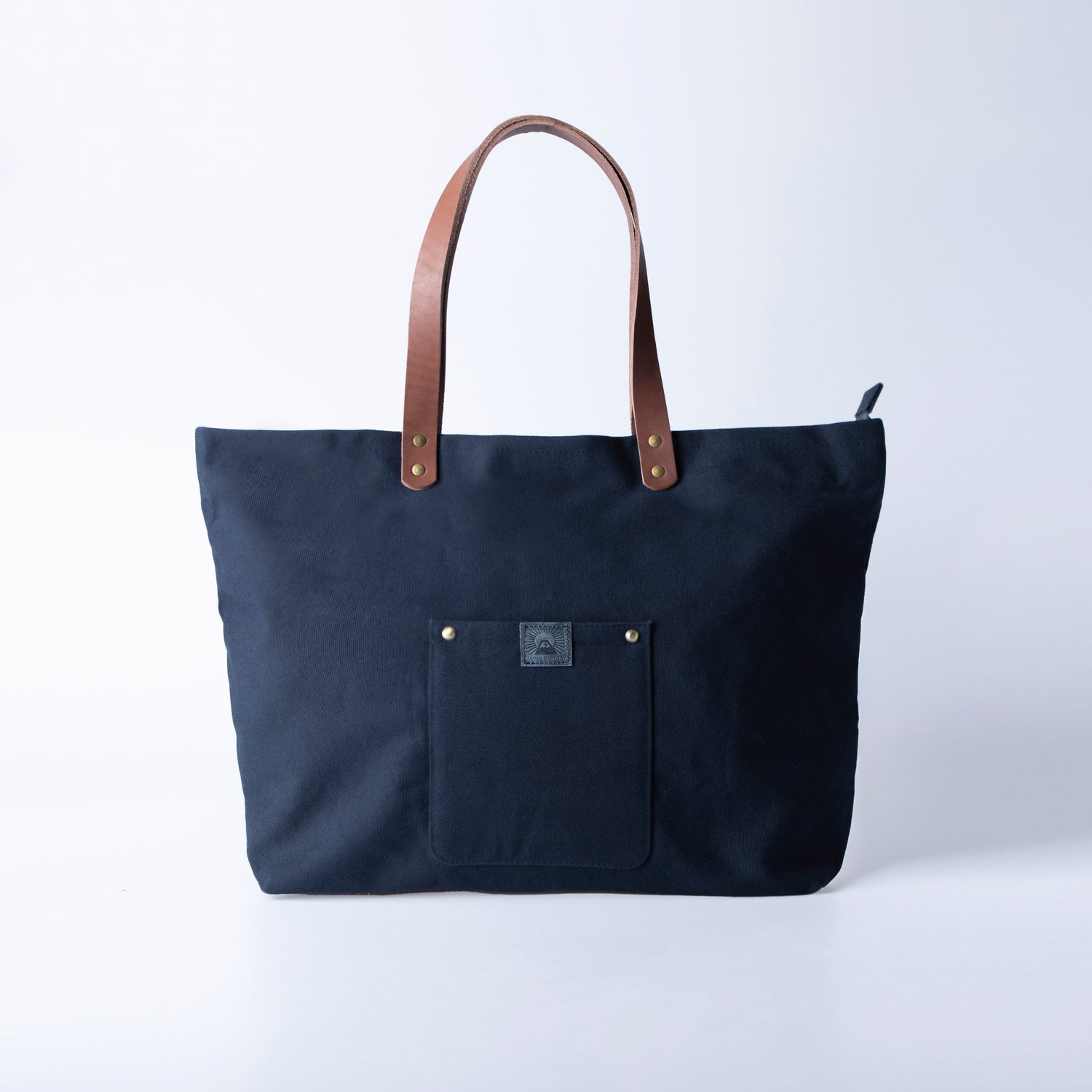 トートバッグ キャンバス 栃木レザー MANO