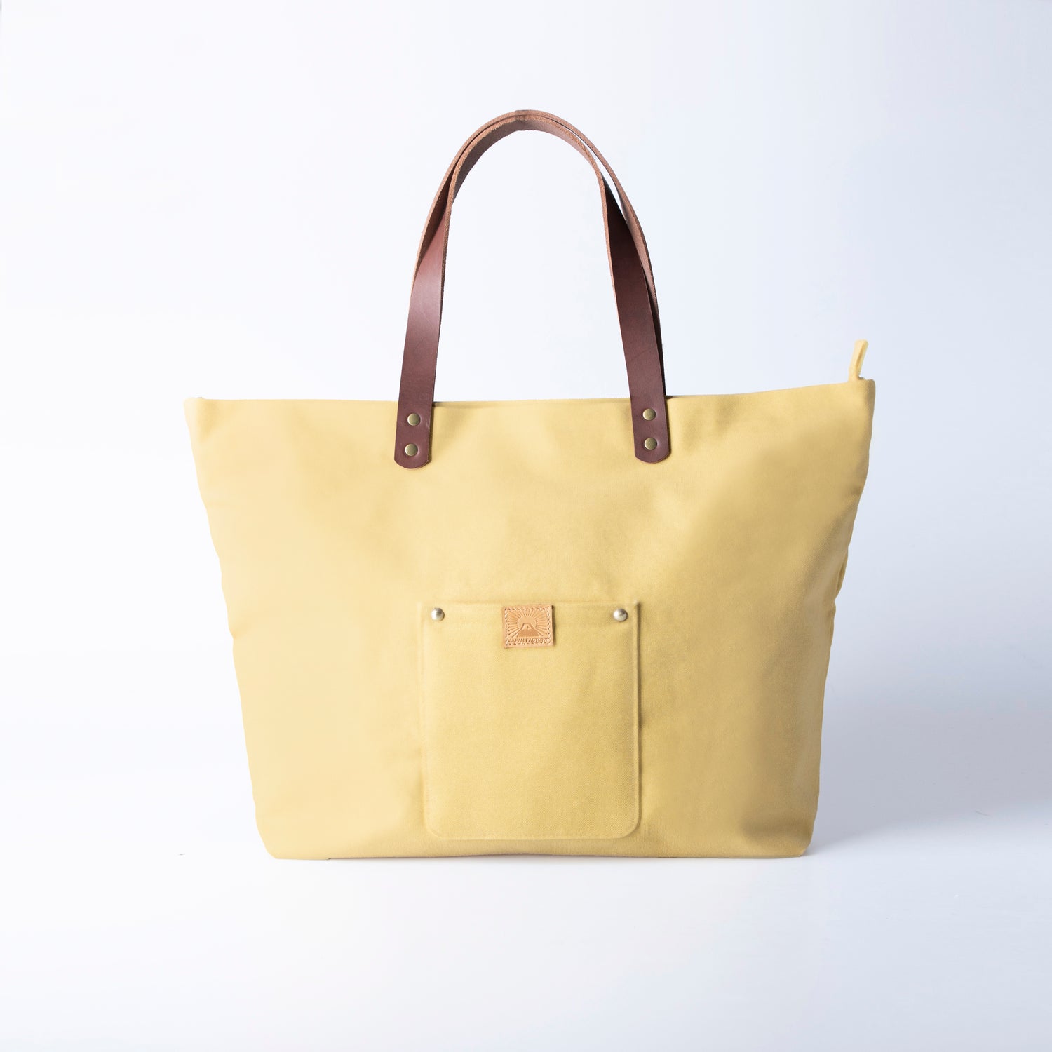 トートバッグ キャンバス 栃木レザー MANO