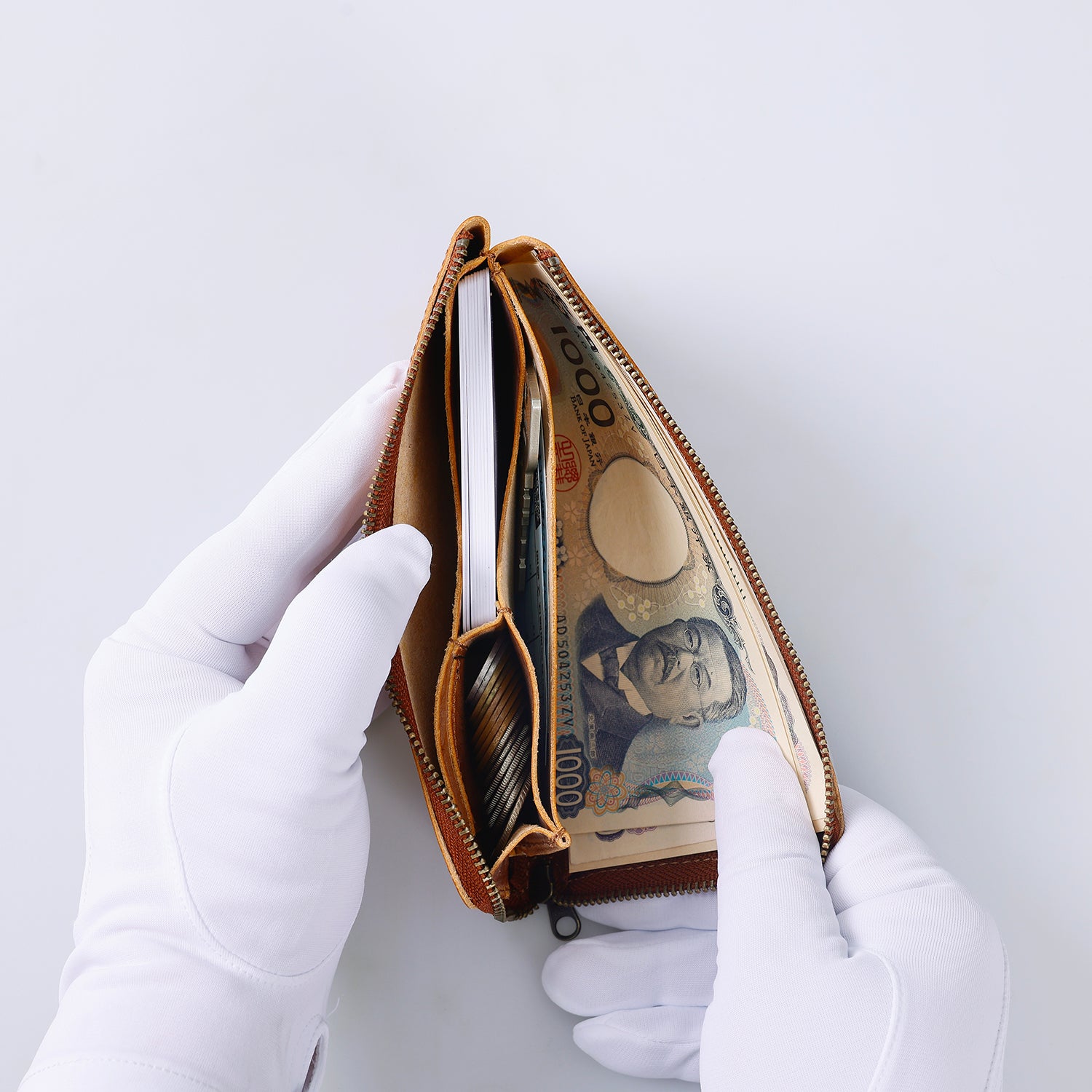 TIDY3.0 Zaifuman 小さい長財布 L字ファスナー 長財布 JAPAN FACTORY