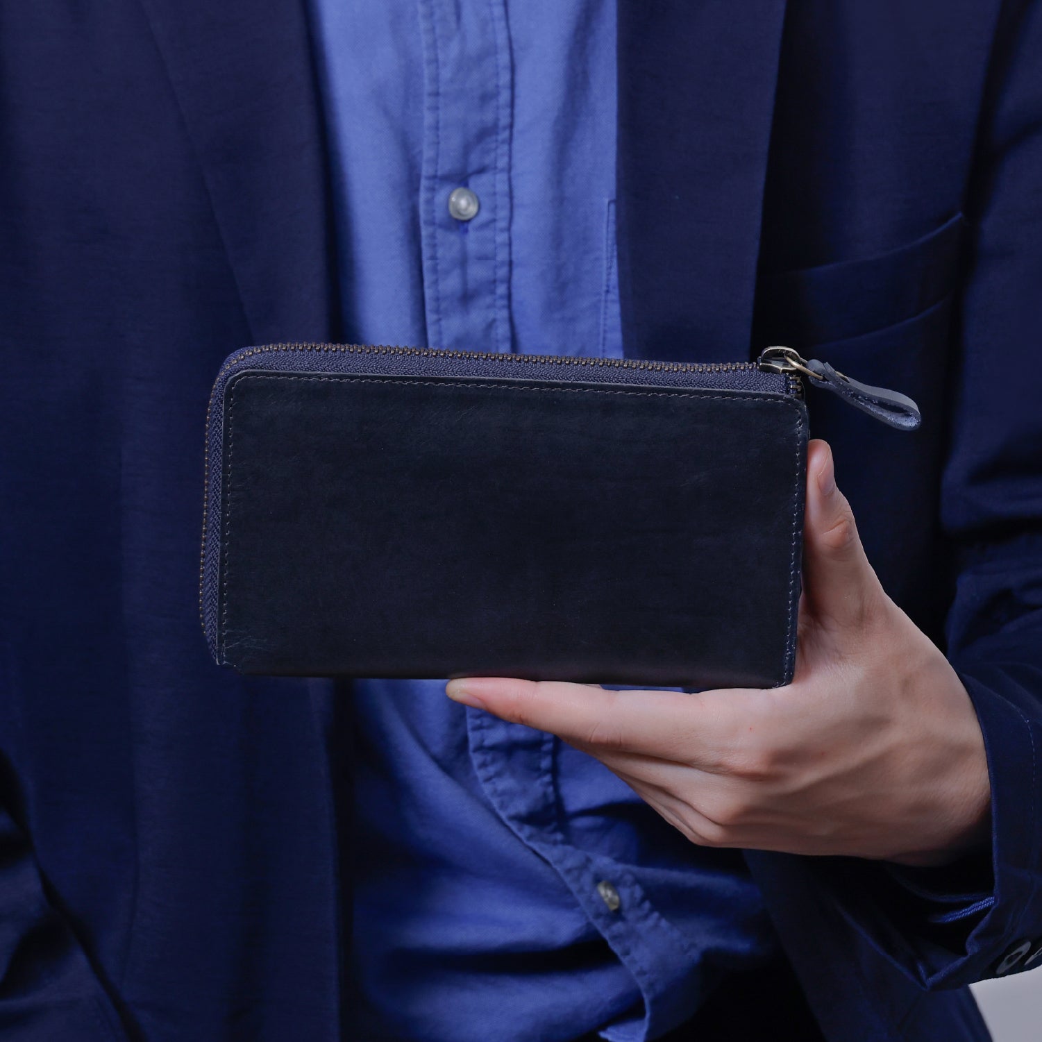 大容量でスマートな小さい長財布 ビジネス KUMORIYA 財布 – Hallelujah